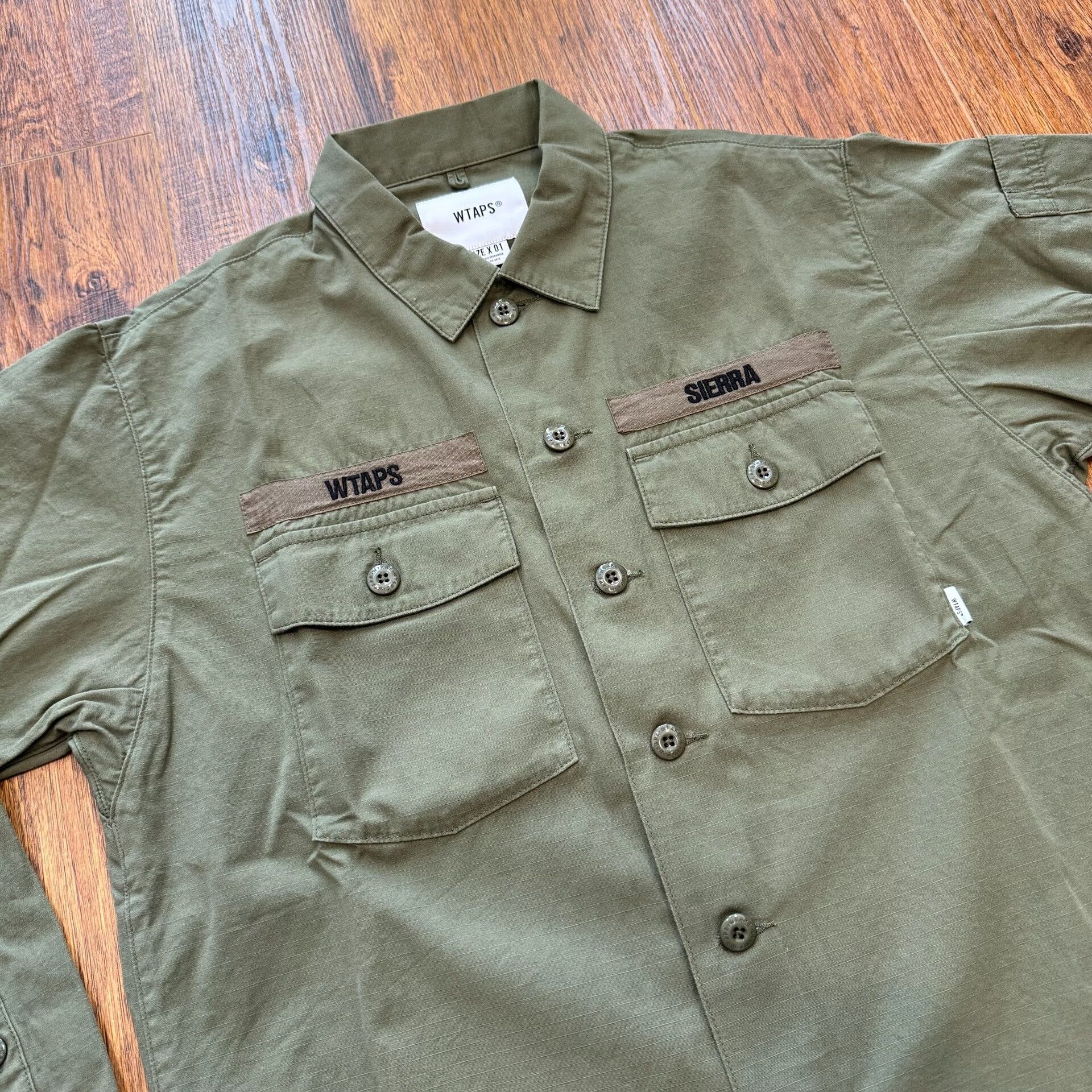 Wtaps WTAPS BUDS LS/SHIRT 19AW Size US S / EU 44-46 / 1 - 1 Thumbnail