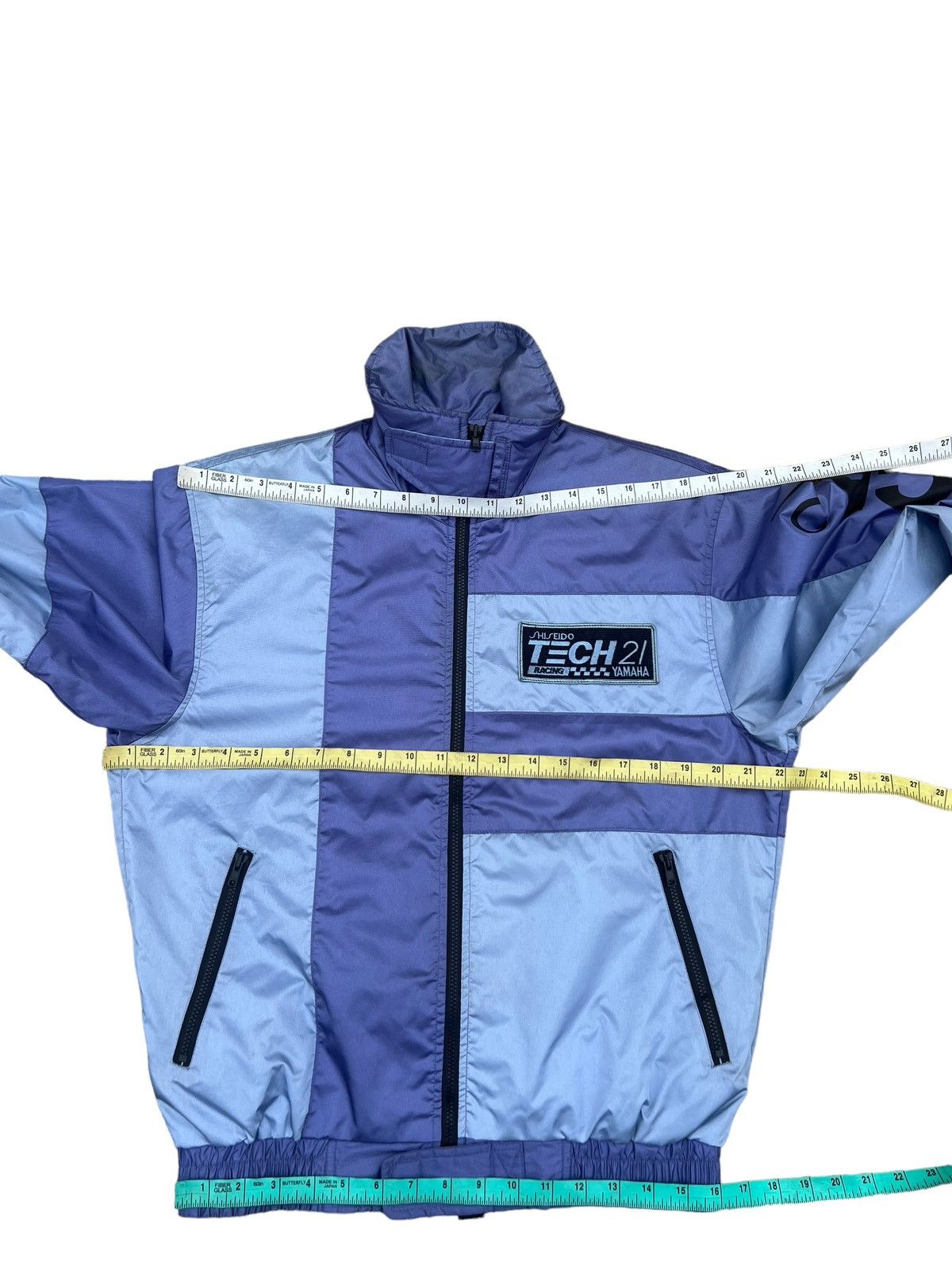 Vintage VTG 90s Yamaha Shiseido Racing Tech 21 Riding Wear Jacket Size US L / EU 52-54 / 3 - 2 Thumbnail