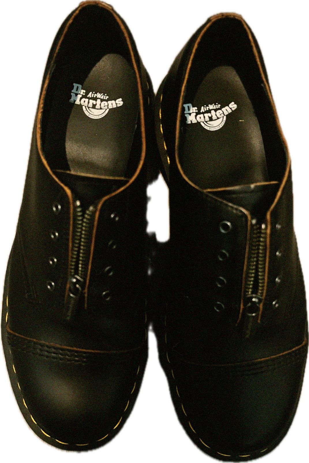 Dr. Martens Smiths Laceless Bex Leather Shoes Size US 12 / EU 45 - 2 Thumbnail