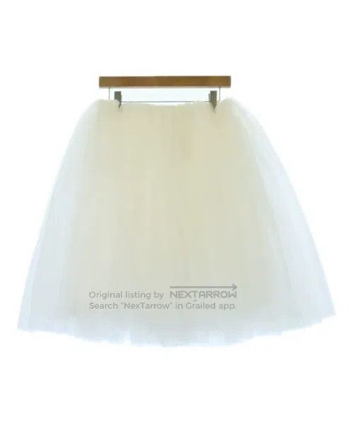 Comme des Garcons Comme Des Garcons size S White Retro Lace Skirt Size 23" - 2 Thumbnail