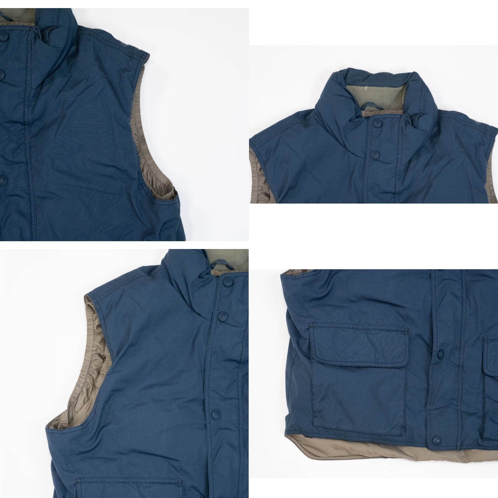 Vintage VINTAGE Cabela’s Goose Down Puffer Vest Blue Men’s XL Hunting Lined Size US XL / EU 56 / 4 - 9 Thumbnail