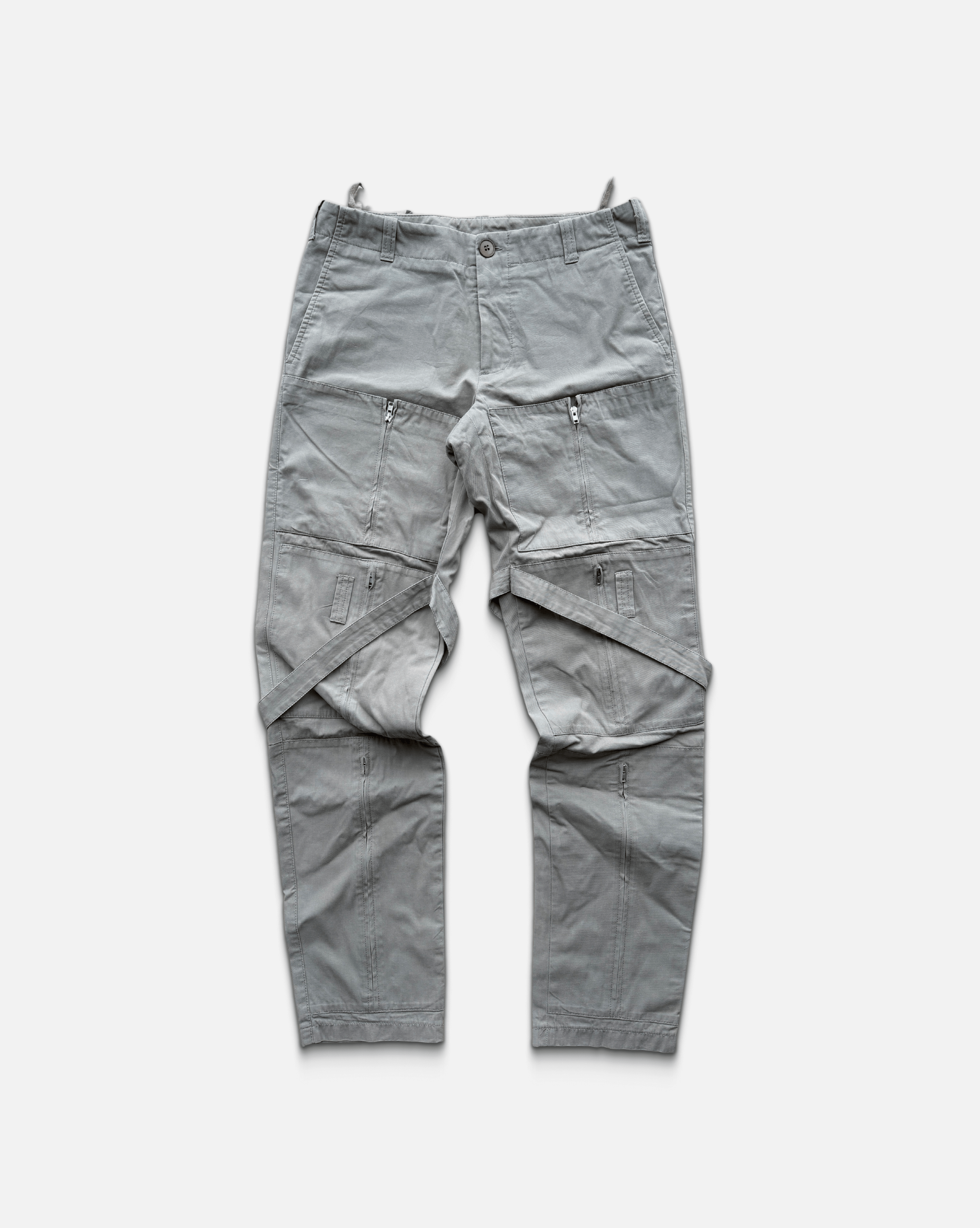 Helmut Lang Helmut Lang FW99 Multi-Zip Bondage Cargo Pants Size US 30 / EU 46 - 1 Thumbnail