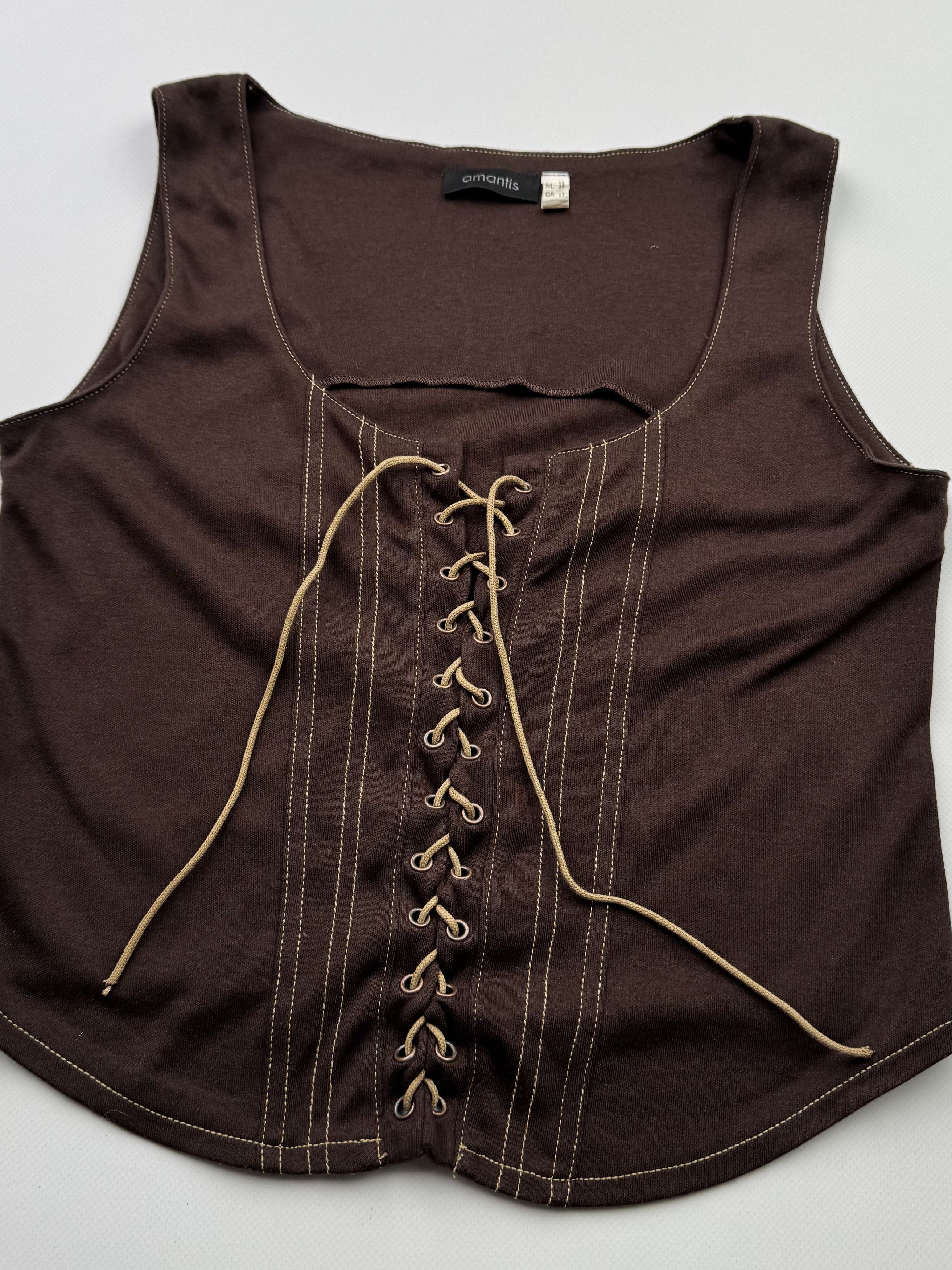 Vintage Vintage Tank Top B567(V160)E2 Size S / US 4 / IT 40 - 2 Thumbnail