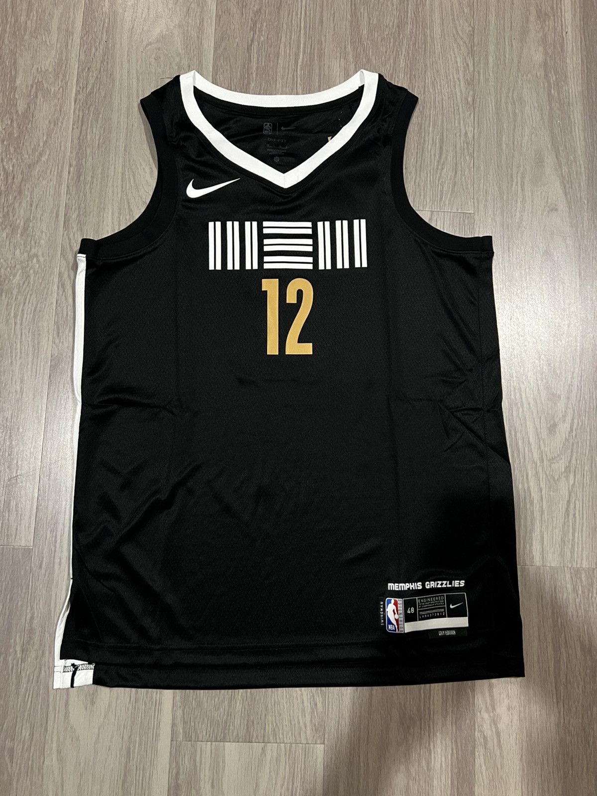 NBA Ja Morant Memphis Grizzlies Nike Unisex 2023/ 2024 Swingman Size US L / EU 52-54 / 3 - 1 Thumbnail