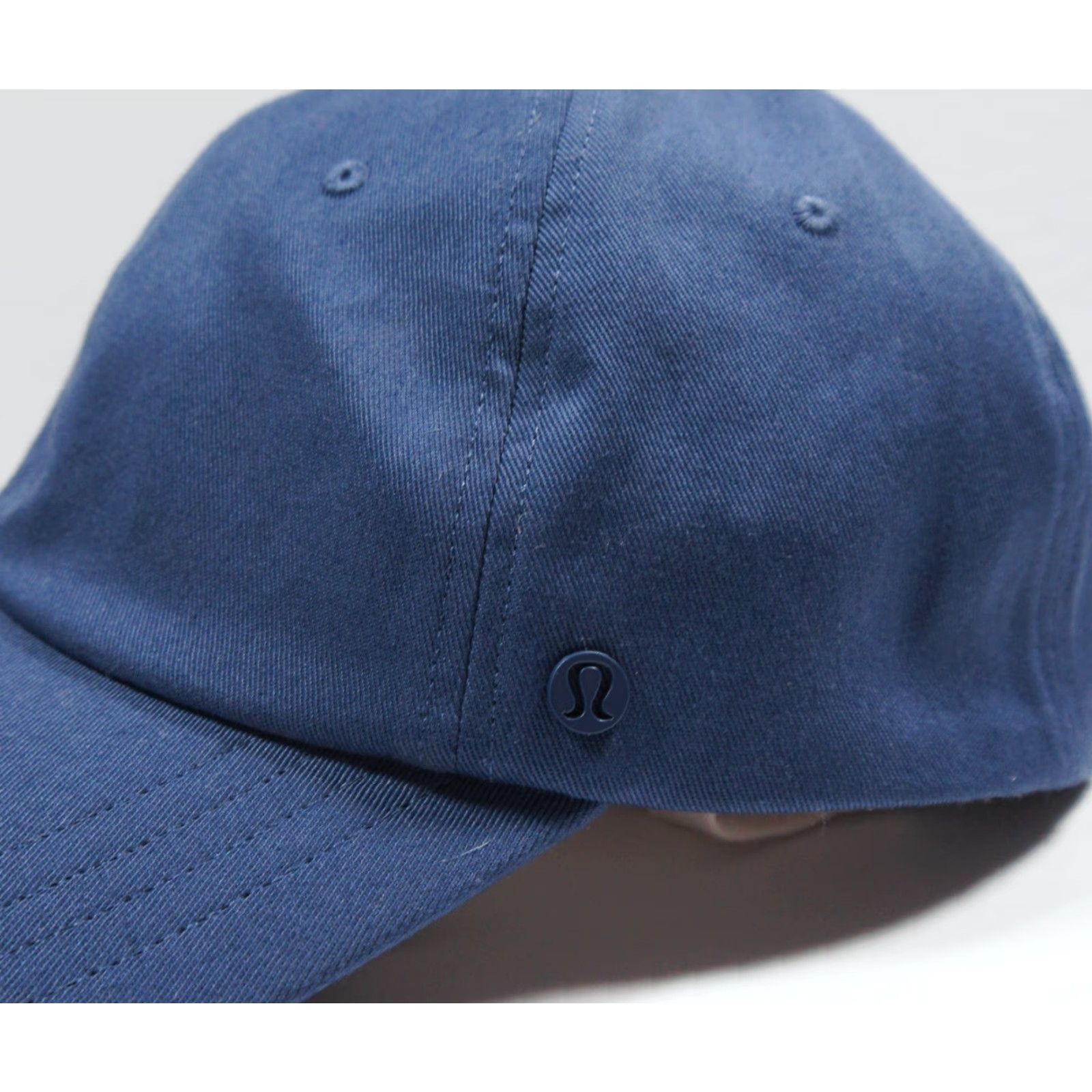 Lululemon Lululemon Hat Adult Small / Medium Blue Cap Strap Back Unisex Casual Outdoors Twill Cotton Spandex Adjustable Baseball Cap Men Boys Mens Womens Size ONE SIZE - 3 Thumbnail