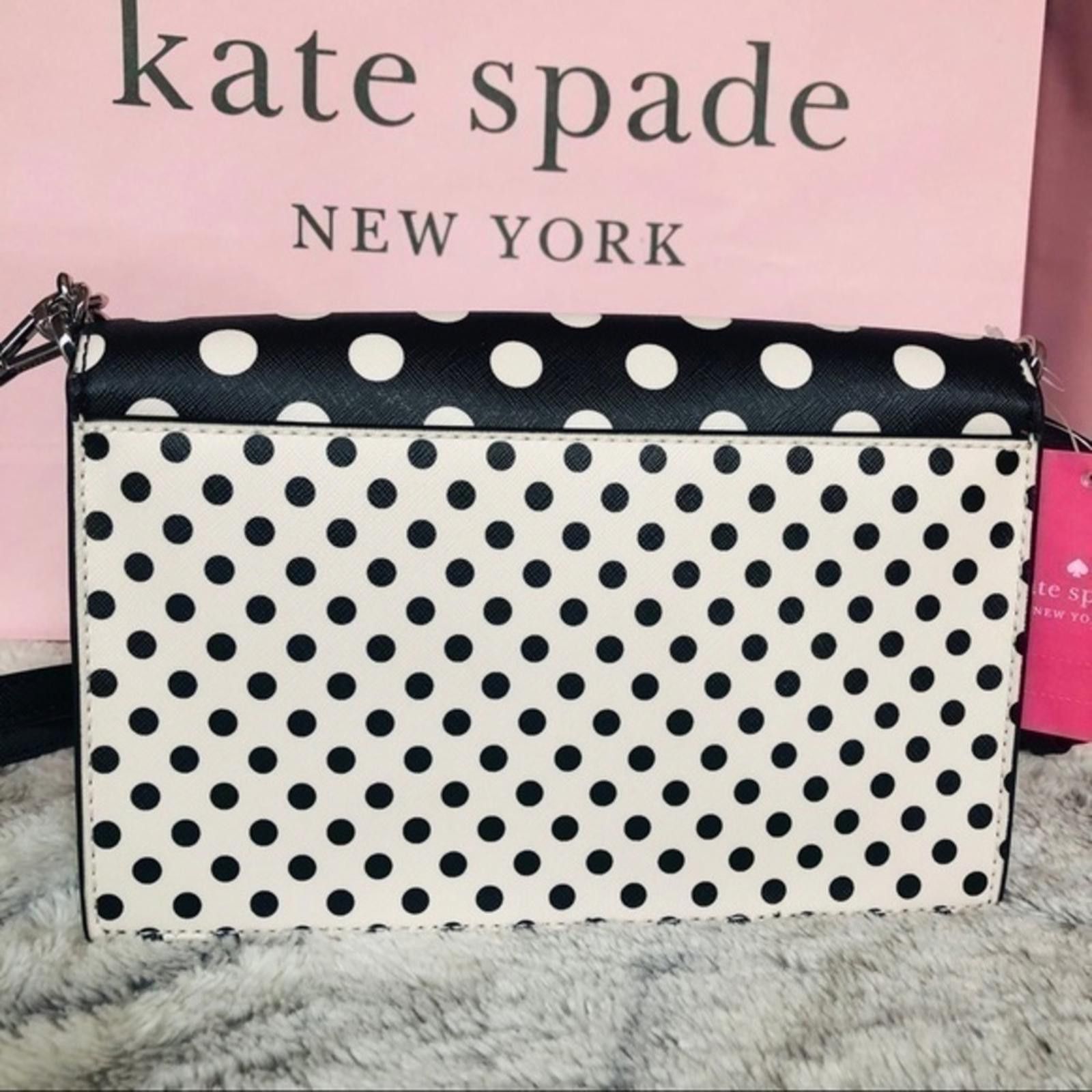 Kate Spade Mate Spade Polka Dot Convertible Crossbody Bag NWT Size ONE SIZE - 7 Thumbnail