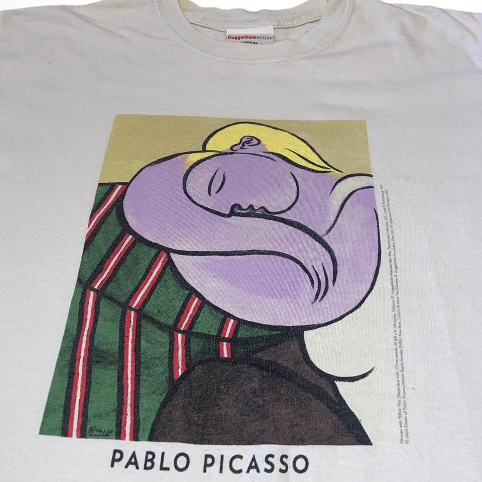 Other Pablo Picasso Guggenheim Museum 2004 Vintage T - Shirt Size US L / EU 52-54 / 3 - 1 Thumbnail