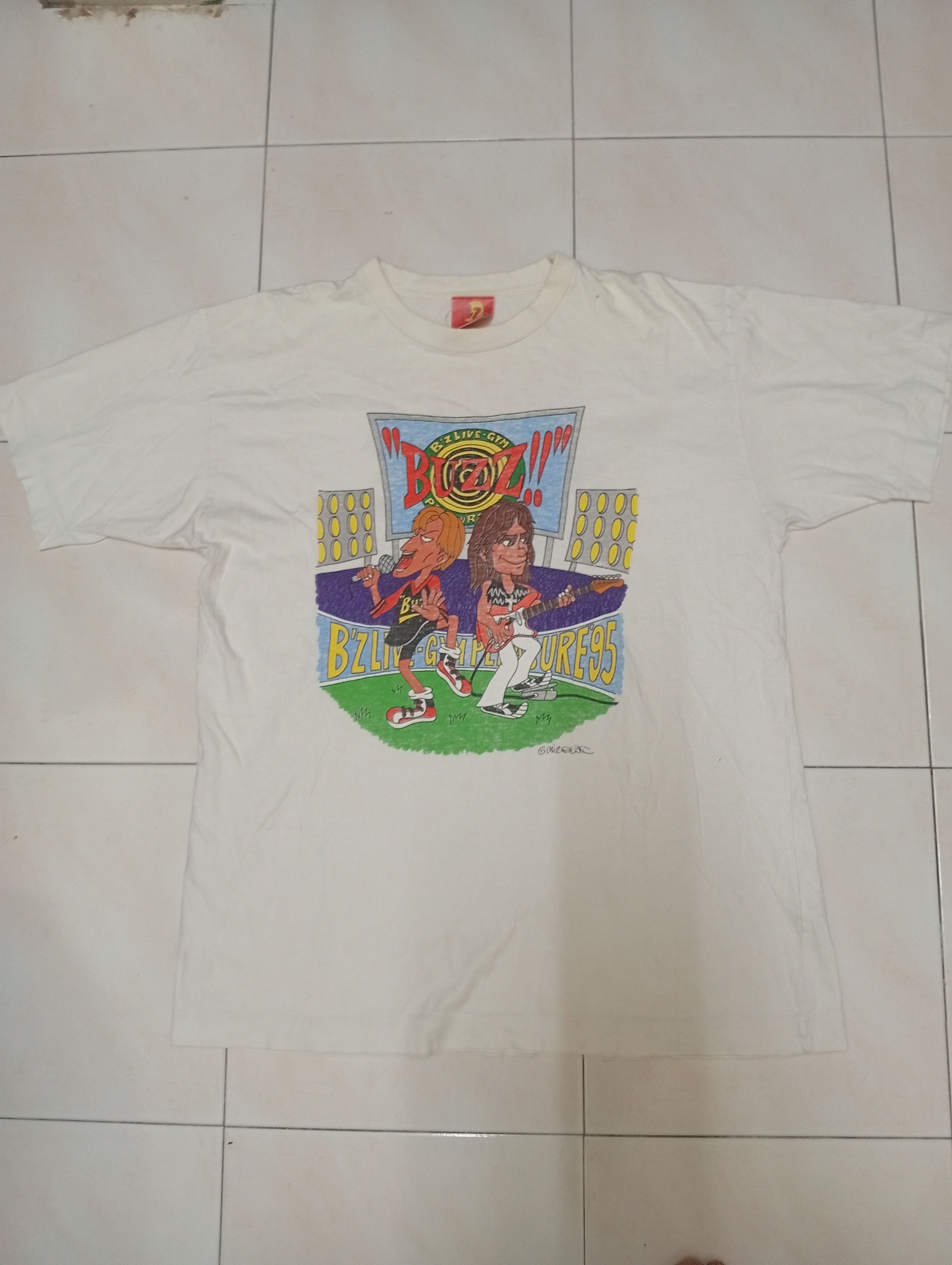 Band Tees Band buzz X gym pleasure 95" tour Size US M / EU 48-50 / 2 - 1 Thumbnail