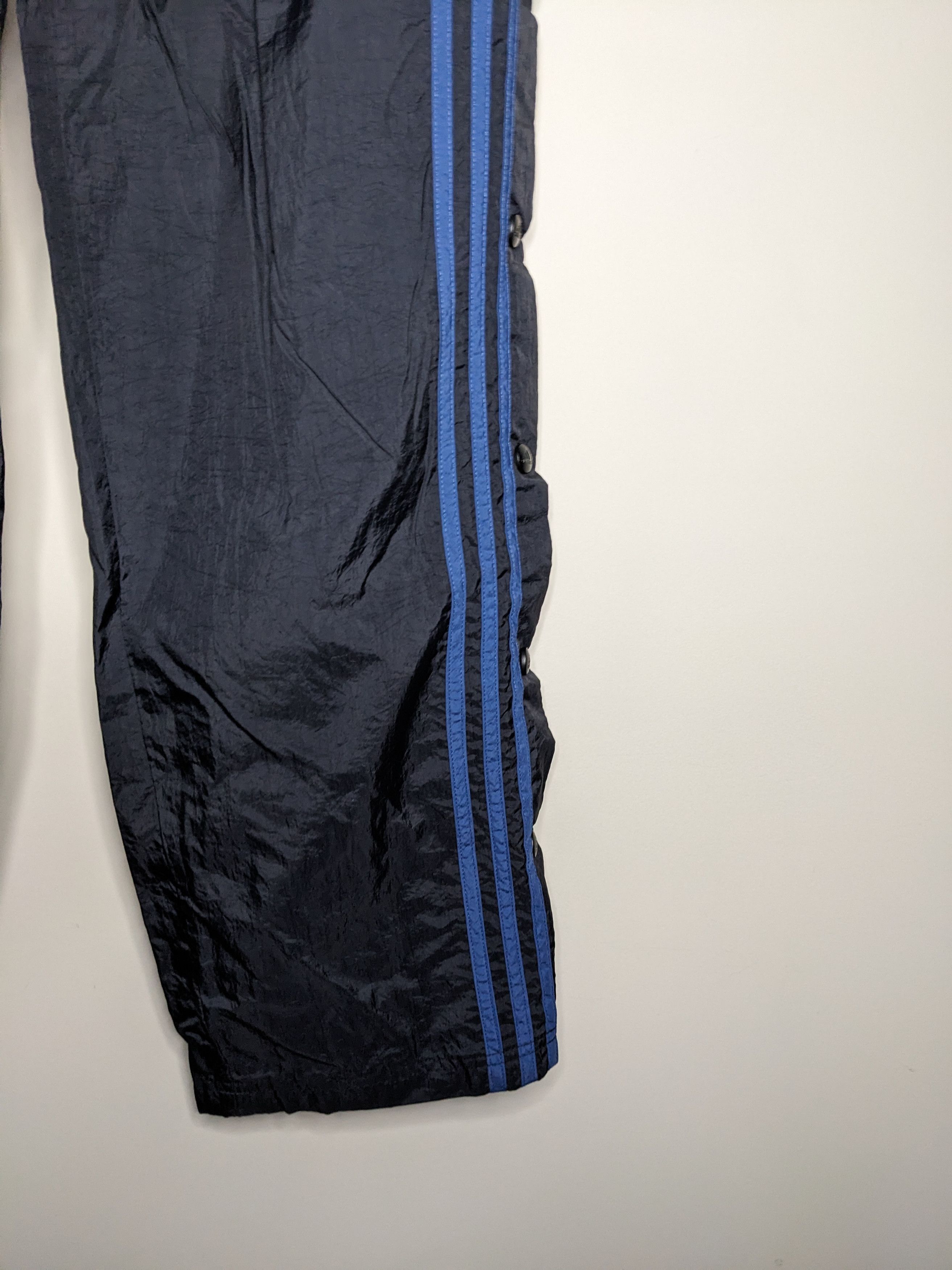 Adidas VTG 90s Adidas Tearaway Track Pants Mens Medium 3 Stripes Size US 28 / EU 44 - 5 Thumbnail