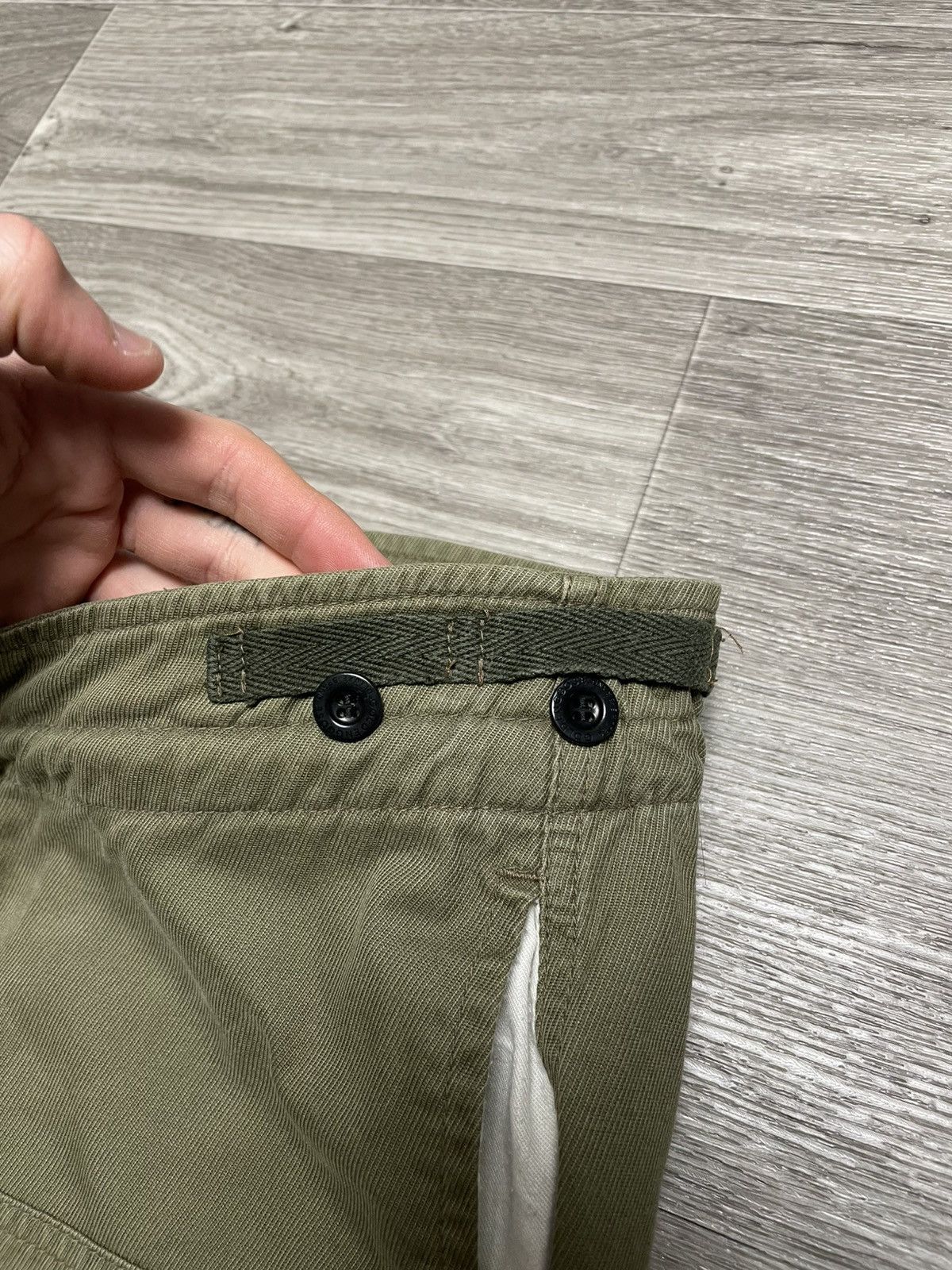 Golden Goose Archive Golden Goose Military Cargo Pants Adjustable Hem Size US 34 / EU 50 - 16 Thumbnail