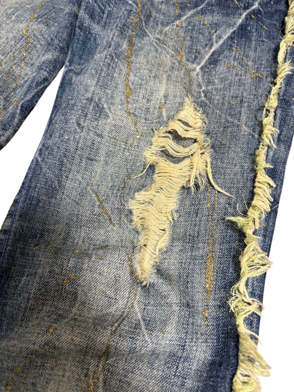 If Six Was Nine MIDAS Japanese Label Lurex Glitter Pants 00s Archive Size 30 Size US 30 / EU 46 - 3 Thumbnail