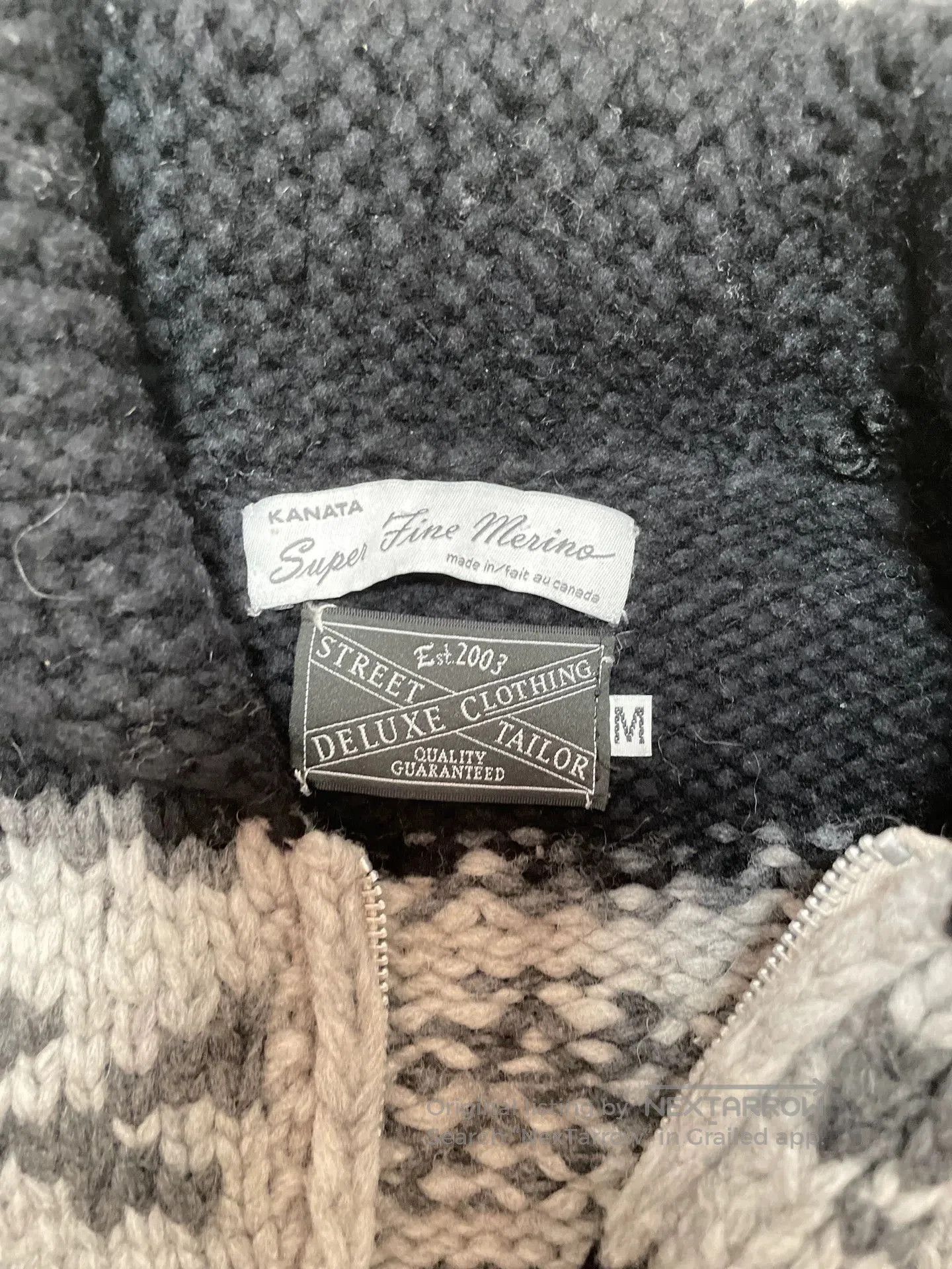 Japanese Brand Kanata Co-branded Limited Wool Sweater. Size US M / EU 48-50 / 2 - 3 Thumbnail