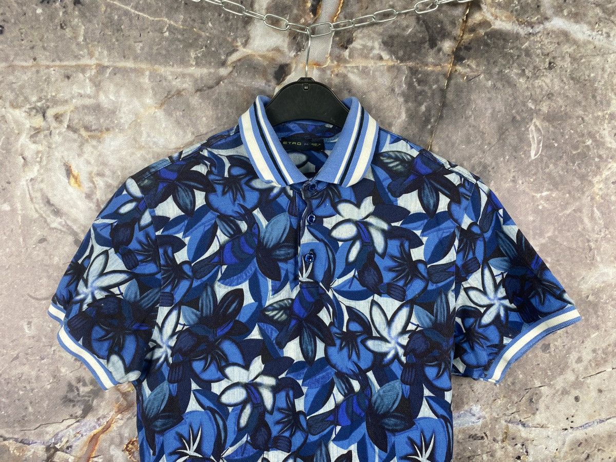 Etro Men’s Etro Polo Shirt Luxury Streetwear Size Medium Size US M / EU 48-50 / 2 - 2 Thumbnail