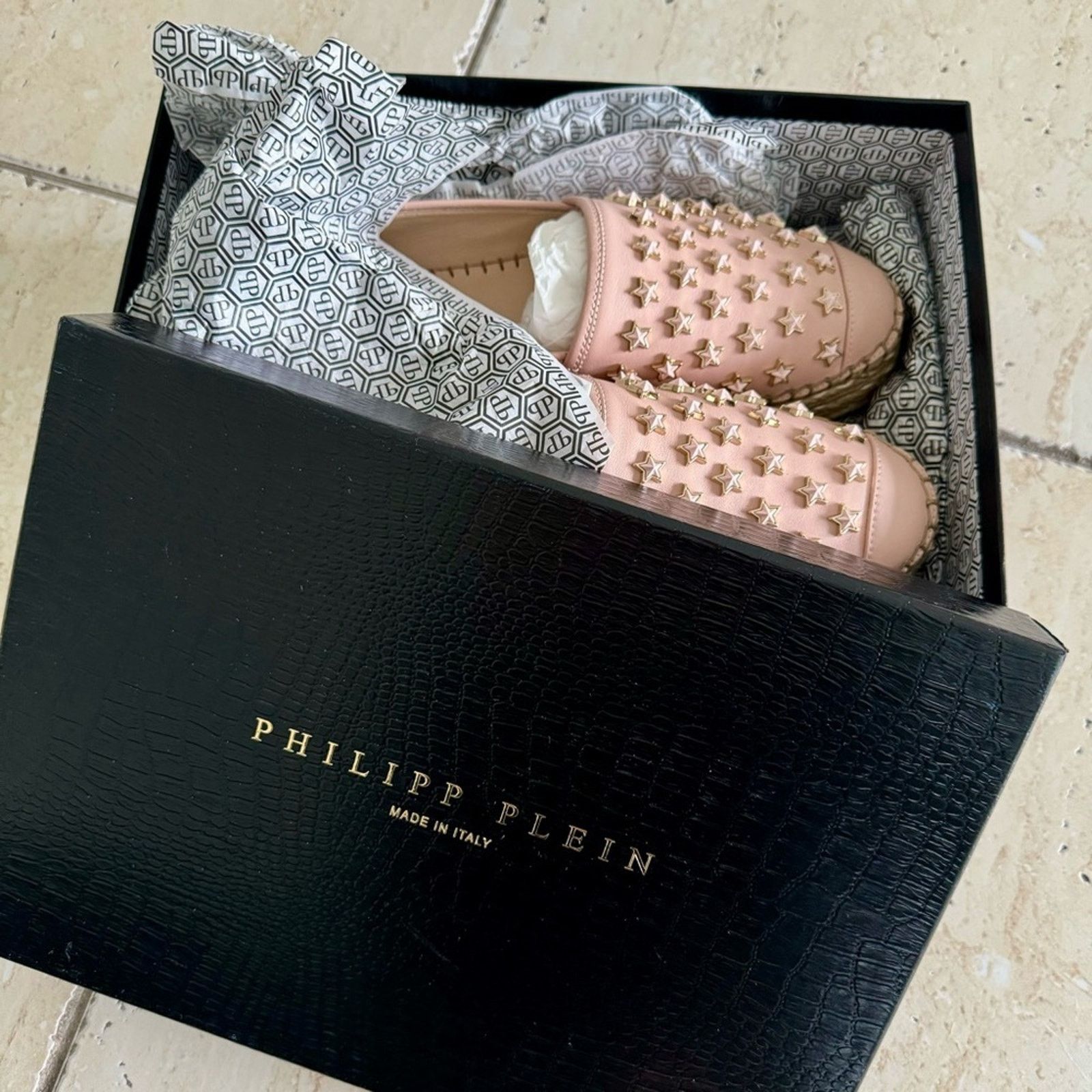 Philipp Plein PHILIPP PLEIN Espadrille, blush pink, Size 40, Authentic Size US 10 / IT 40 - 11 Thumbnail