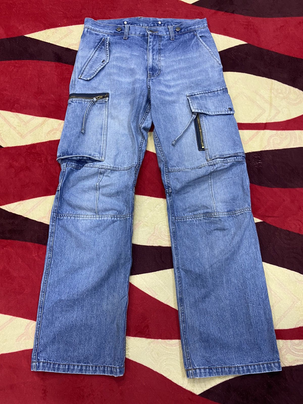 PPFM 🔥 Super Rare 🔥Vintage PPFM Bondage Tactical Pants Size US 33 - 5 Thumbnail