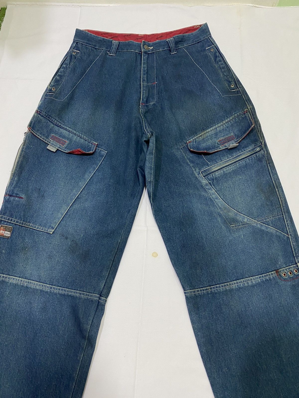 JNCO Thriller baggy jeans / hip hop rap Size US 33 - 10 Thumbnail