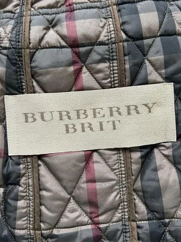 Burberry Burberry Military Green Cotton Women's Jacket. Size XS / US 0-2 / IT 36-38 - 3 Thumbnail