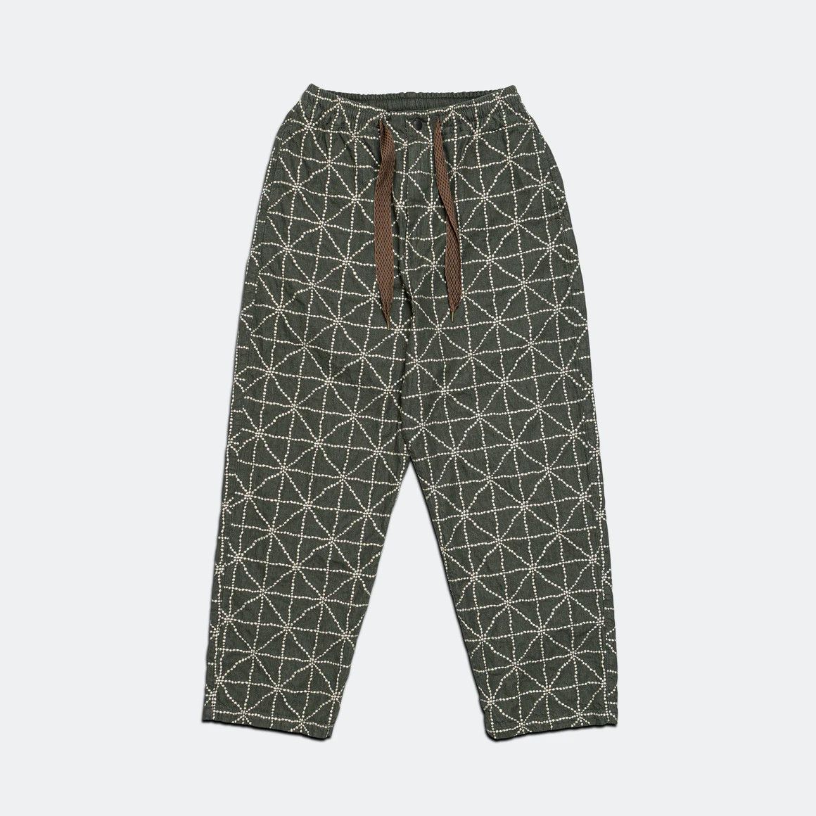 Kapital Kapital 8oz Color Denim FOLK-DOJO Embroidery EASY Pants Size US 32 / EU 48 - 1 Thumbnail