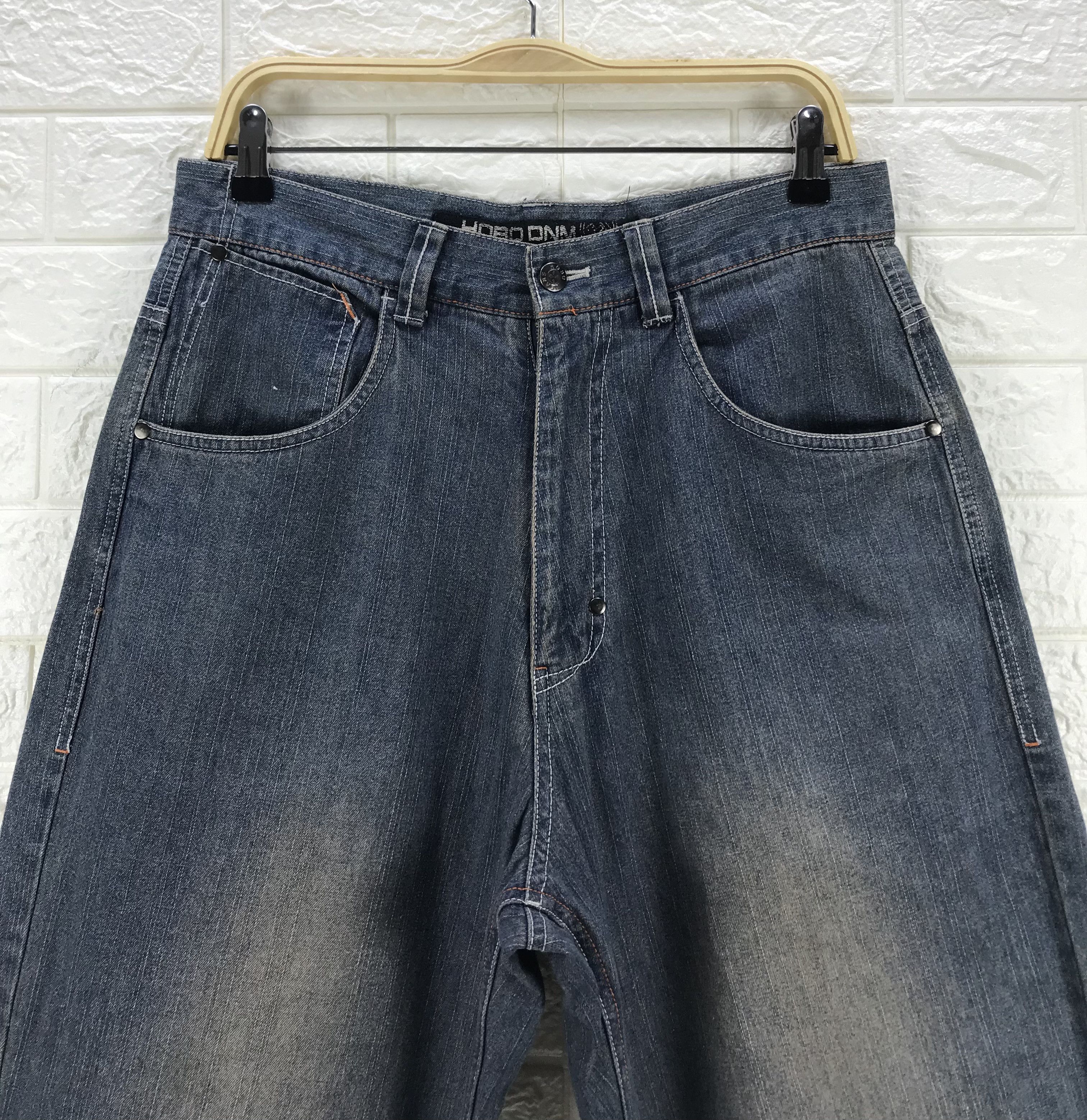 Hobo Vintage Hobo Embroidered Wide Baggy Jeans Size US 32 / EU 48 - 5 Thumbnail