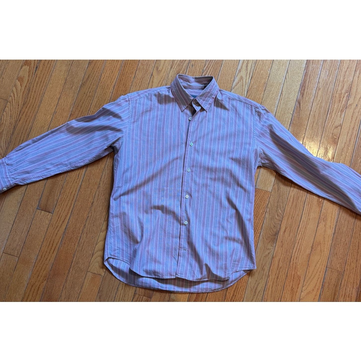 John Varvatos John Varvatos Regular Fit Button Up | Made in Italy Size US XS / EU 42 / 0 - 9 Thumbnail