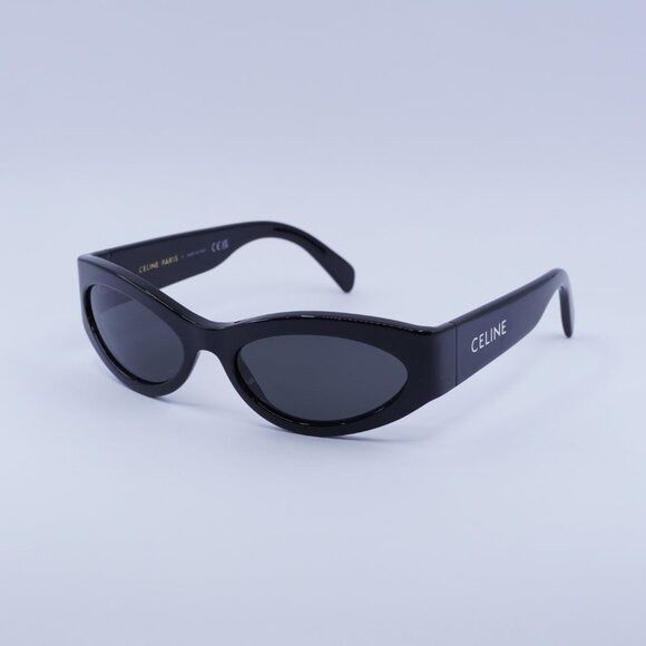 Celine Celine CL40288I 01A MONOCHROMS Sunglasses Black Cat Eye Size ONE SIZE - 5 Thumbnail
