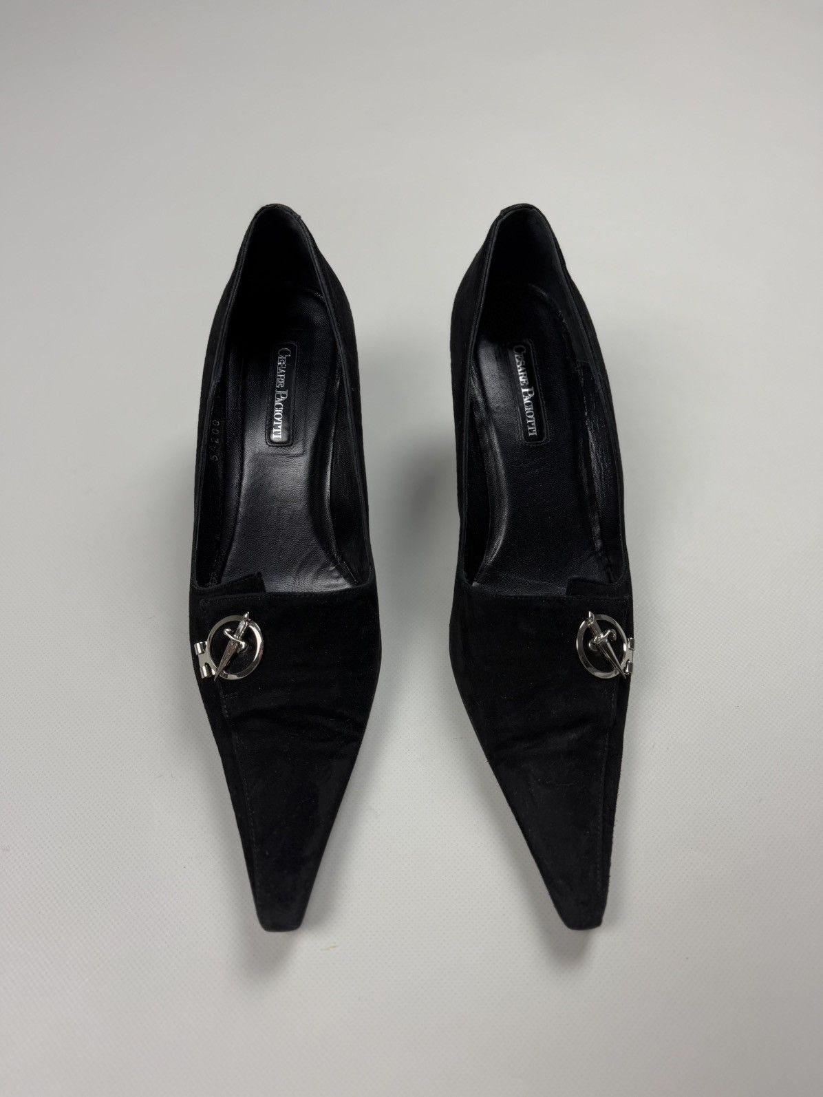 Paciotti Cesare Paciotti Dagger Suede Ladies Heels Size 39 / US 8 Size US 8 / IT 38 - 10 Thumbnail