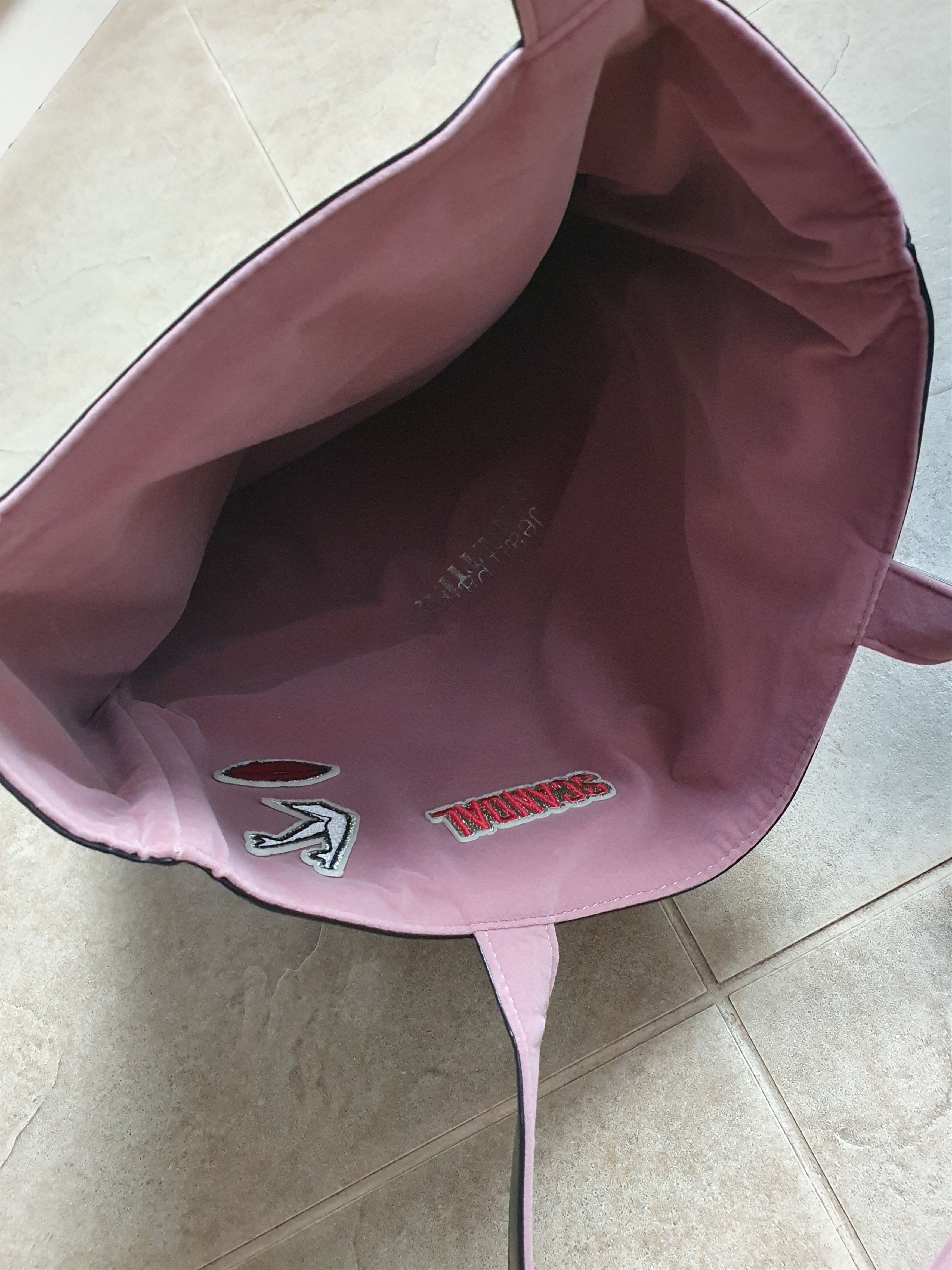 Jean Paul Gaultier Reversible Tote Bag Edition Jean Paul Gaultier Pink Black Size ONE SIZE - 14 Thumbnail
