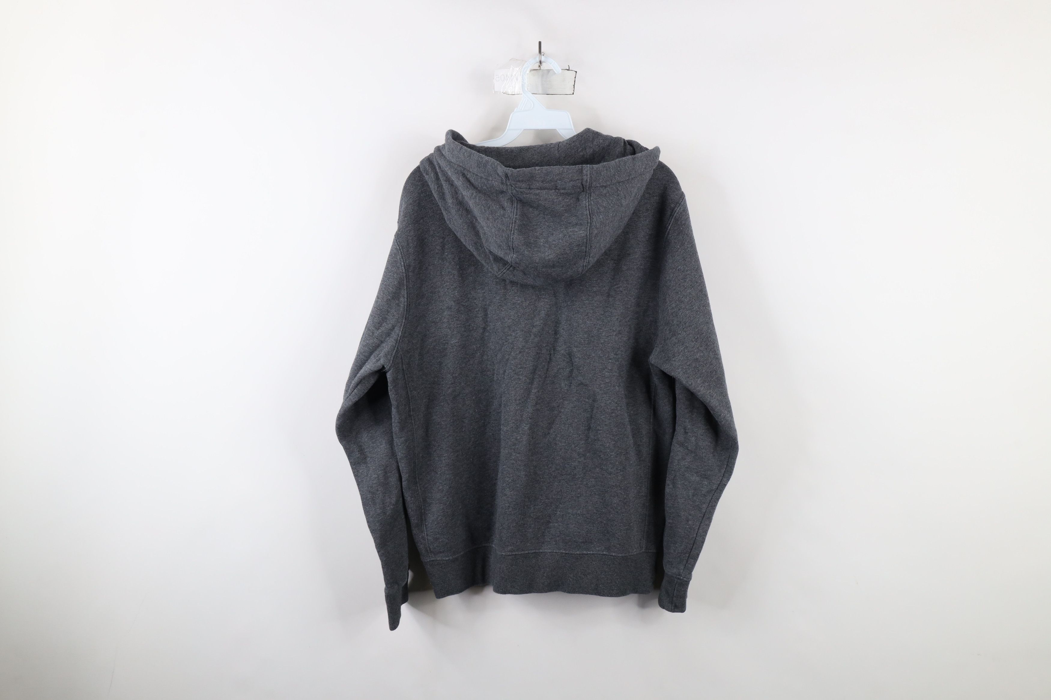 Nike × Vintage Vintage Nike Mini Swoosh Full Zip Hoodie Sweatshirt Gray Size US S / EU 44-46 / 1 - 11 Thumbnail
