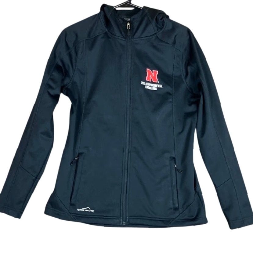 Eddie Bauer Eddie Bauer Womens Jacket Black Full Zip Hooded Lined Medium Jacket Girl? Size S / US 4 / IT 40 - 2 Thumbnail