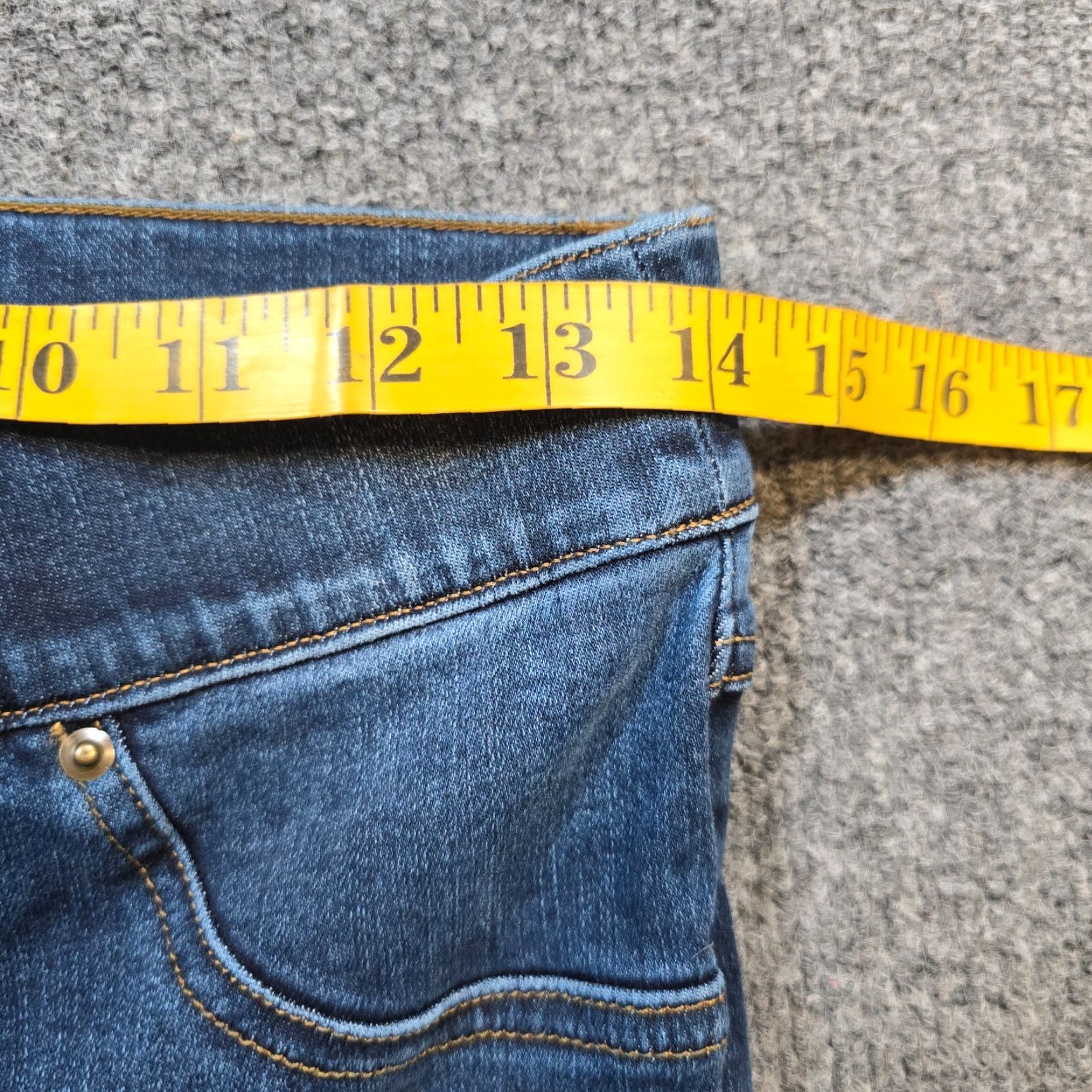 Spanx Spanx Jeans Women Medium Pull On Stretchy Distressed Skinny Casual Slimming Jeans Size 32" / US 10 / IT 46 - 4 Thumbnail
