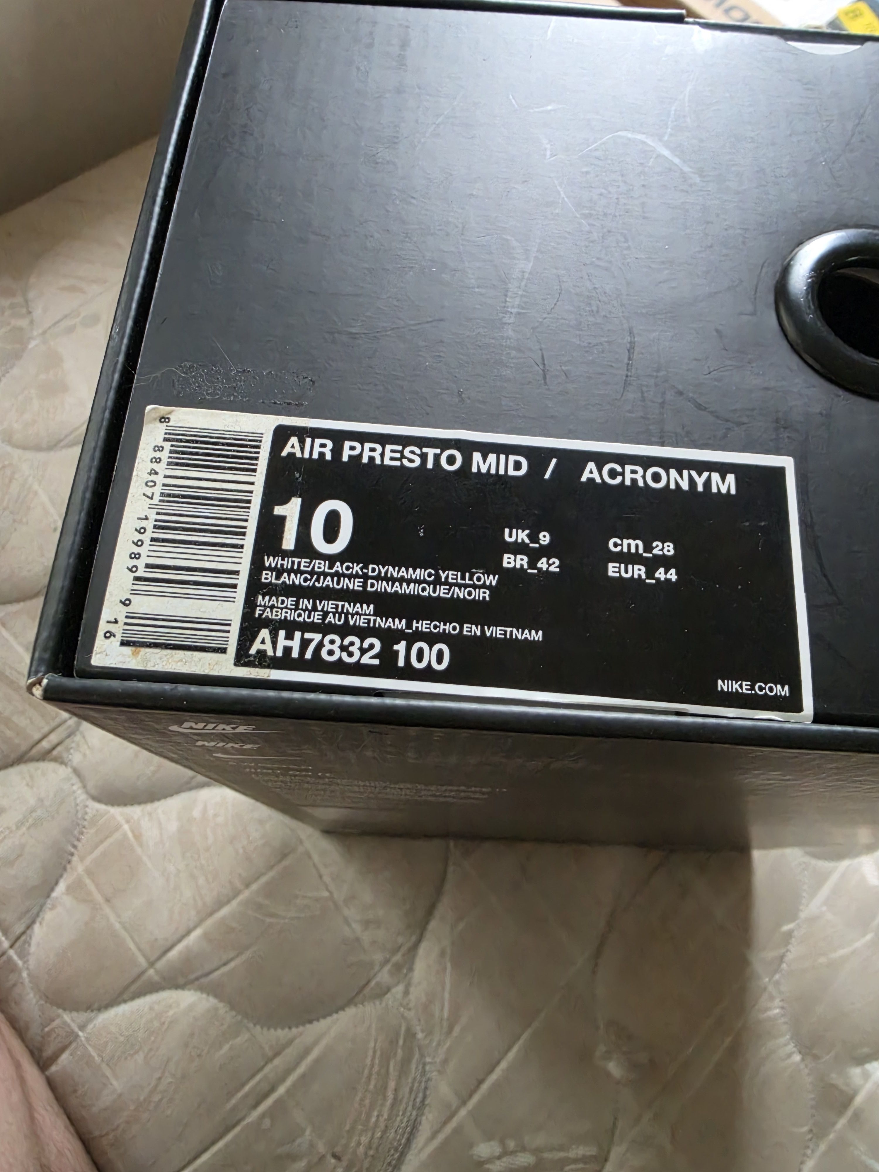 Acronym × Nike Acronym Nike Air Presto Size US 10 / EU 43 - 6 Thumbnail