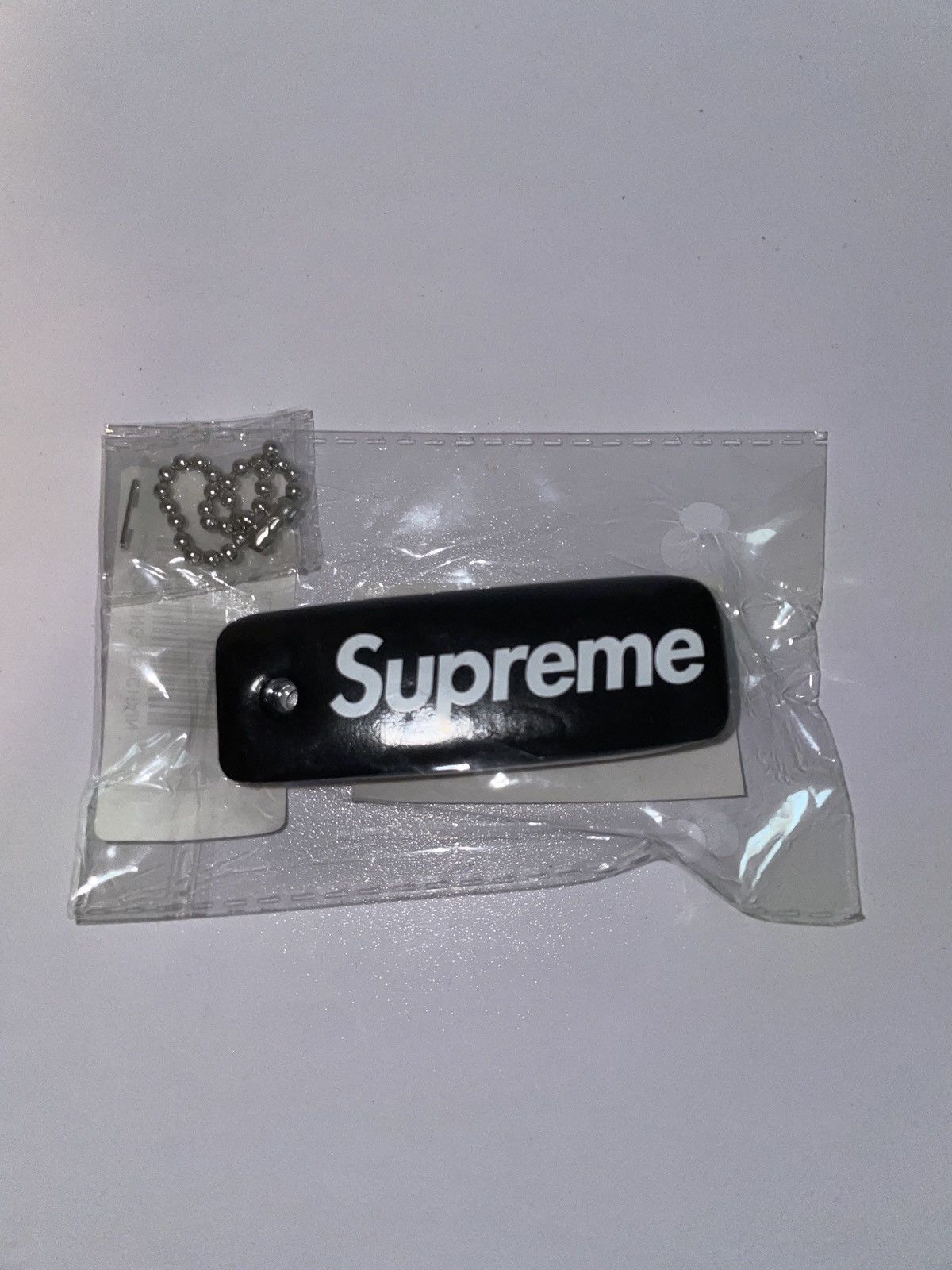 Supreme Supreme Floating Key Chain black Size ONE SIZE - 1 Thumbnail
