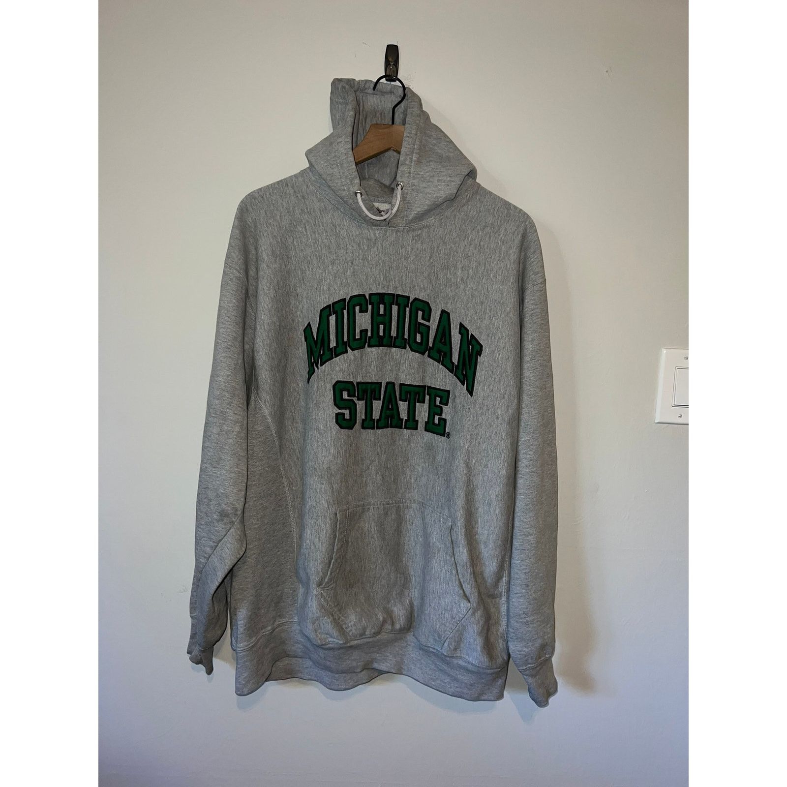 Steve And Barrys Vintage Michigan State Hoodie College University Weave XL Size US XL / EU 56 / 4 - 1 Thumbnail