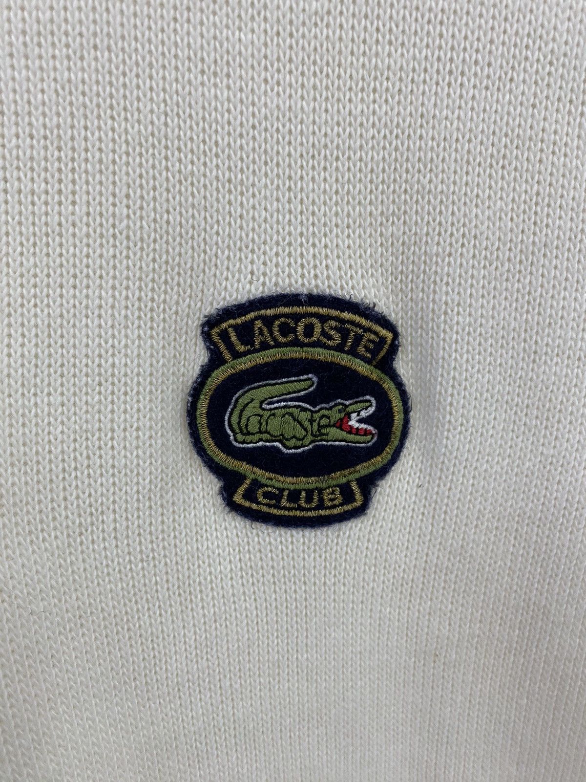 Lacoste × Vintage Vtg Lacoste Knitwear Polos Size US L / EU 52-54 / 3 - 8 Thumbnail