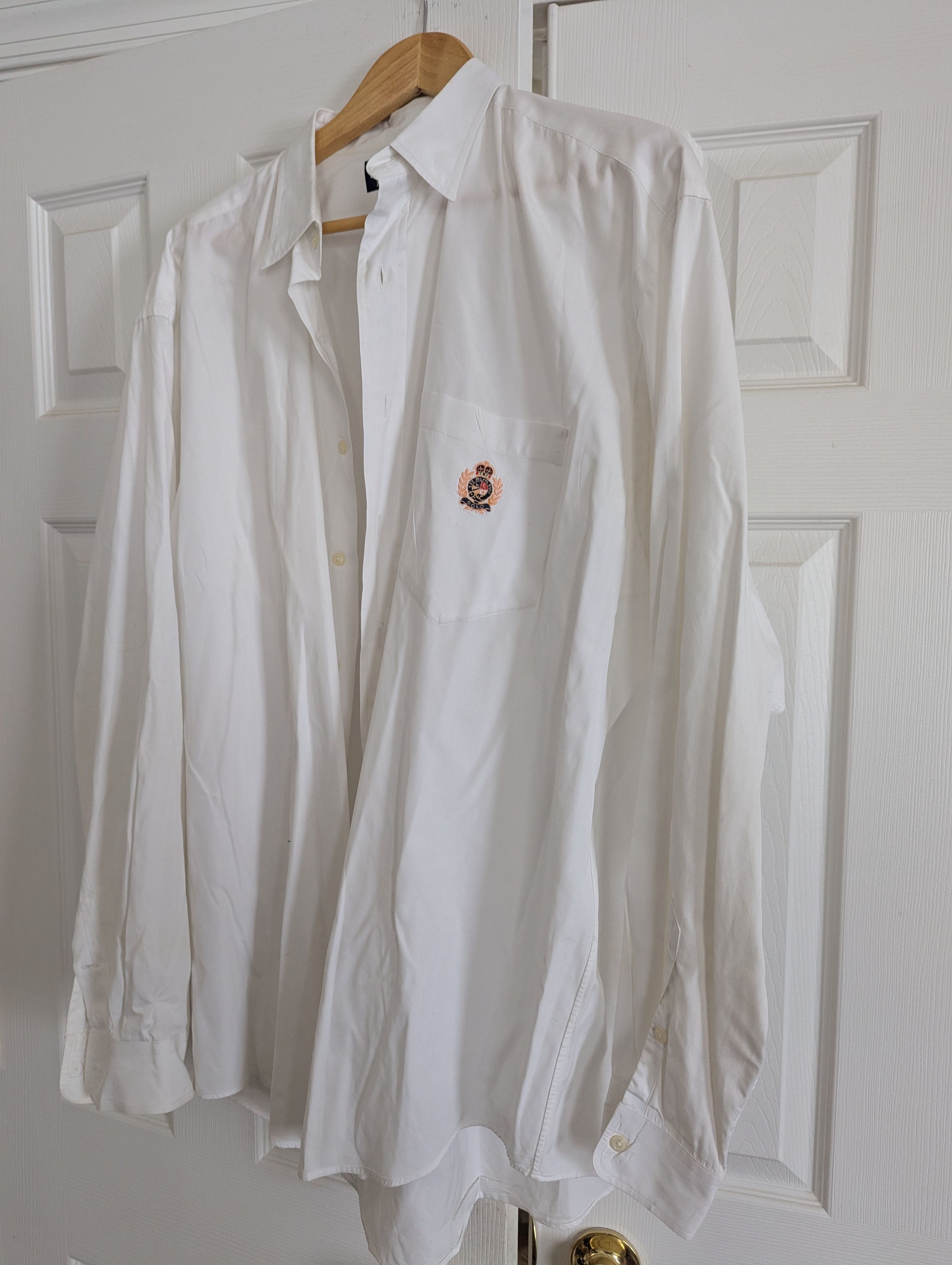 Polo Ralph Lauren Vintage Fine Cotton shirt Size US XL / EU 56 / 4 - 1 Thumbnail