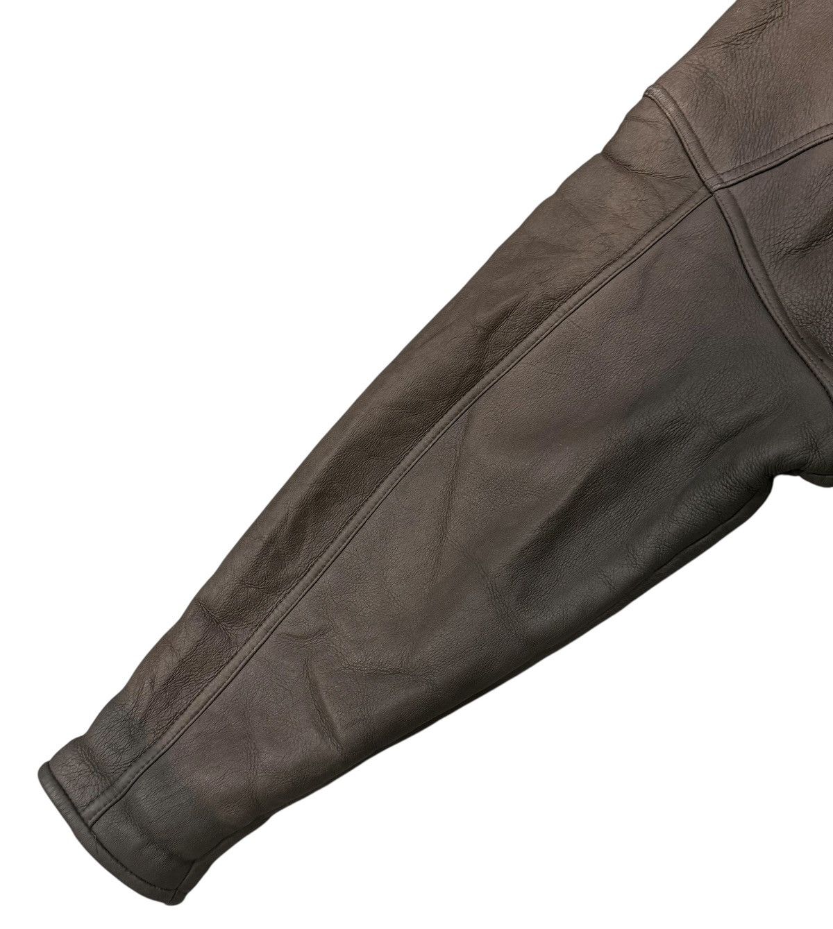 Leather Vintage Sheepskin Shearling Avant Garde Leather Jacket Size US M / EU 48-50 / 2 - 17 Thumbnail