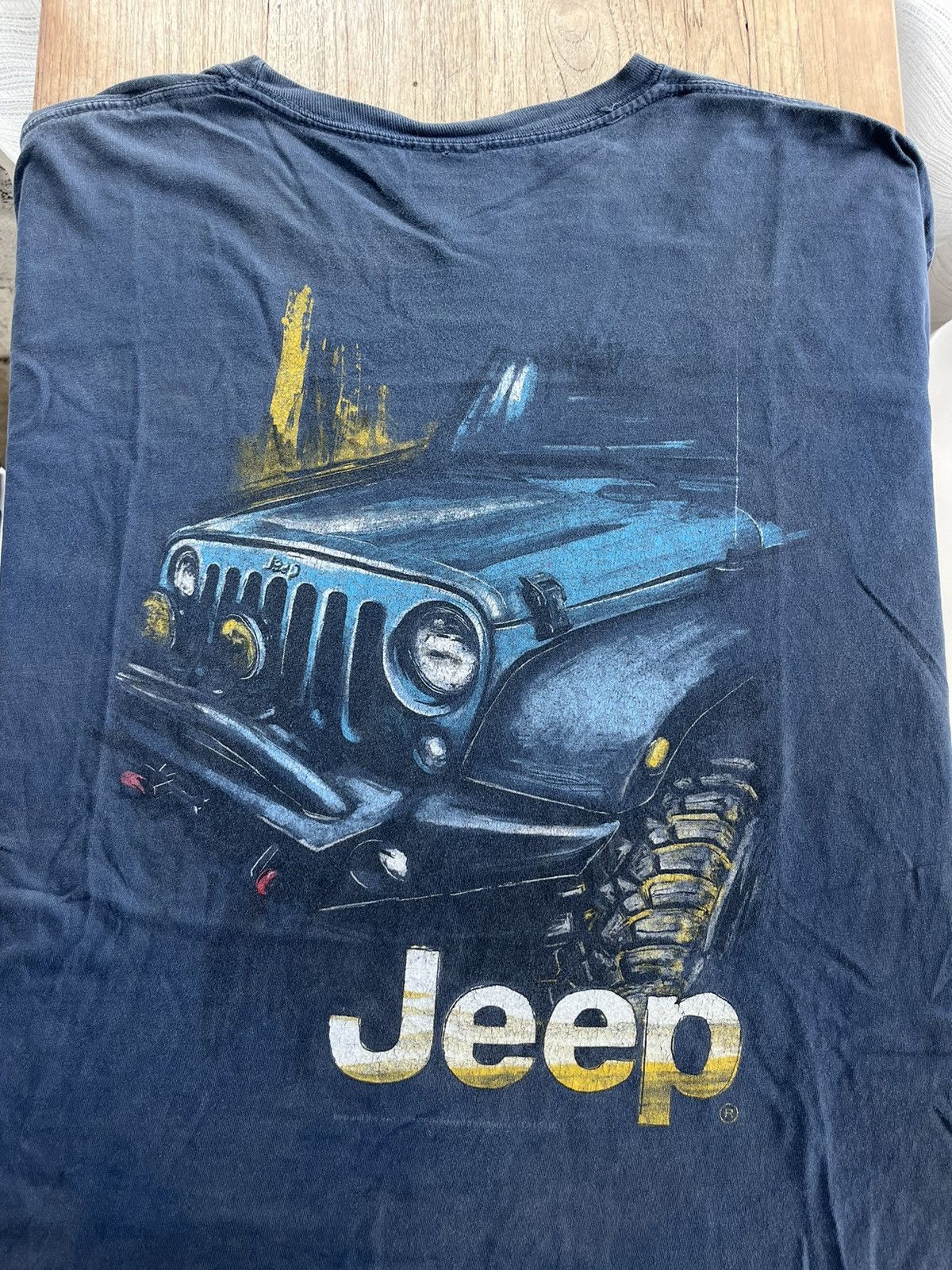 Jeep × Vintage Vintage Jeep Company Promo Off-road Car Tshirt Size US XL / EU 56 / 4 - 8 Thumbnail