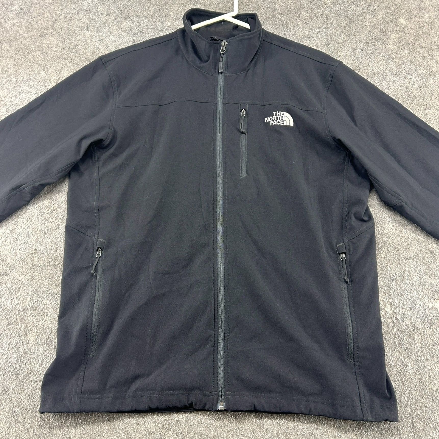 The North Face **The North Face Men's Windbreaker Jacket L Black Regular Fit** The North Face Men's Windbreaker Jacket L Black Regular Fit Size US L / EU 52-54 / 3 - 3 Thumbnail