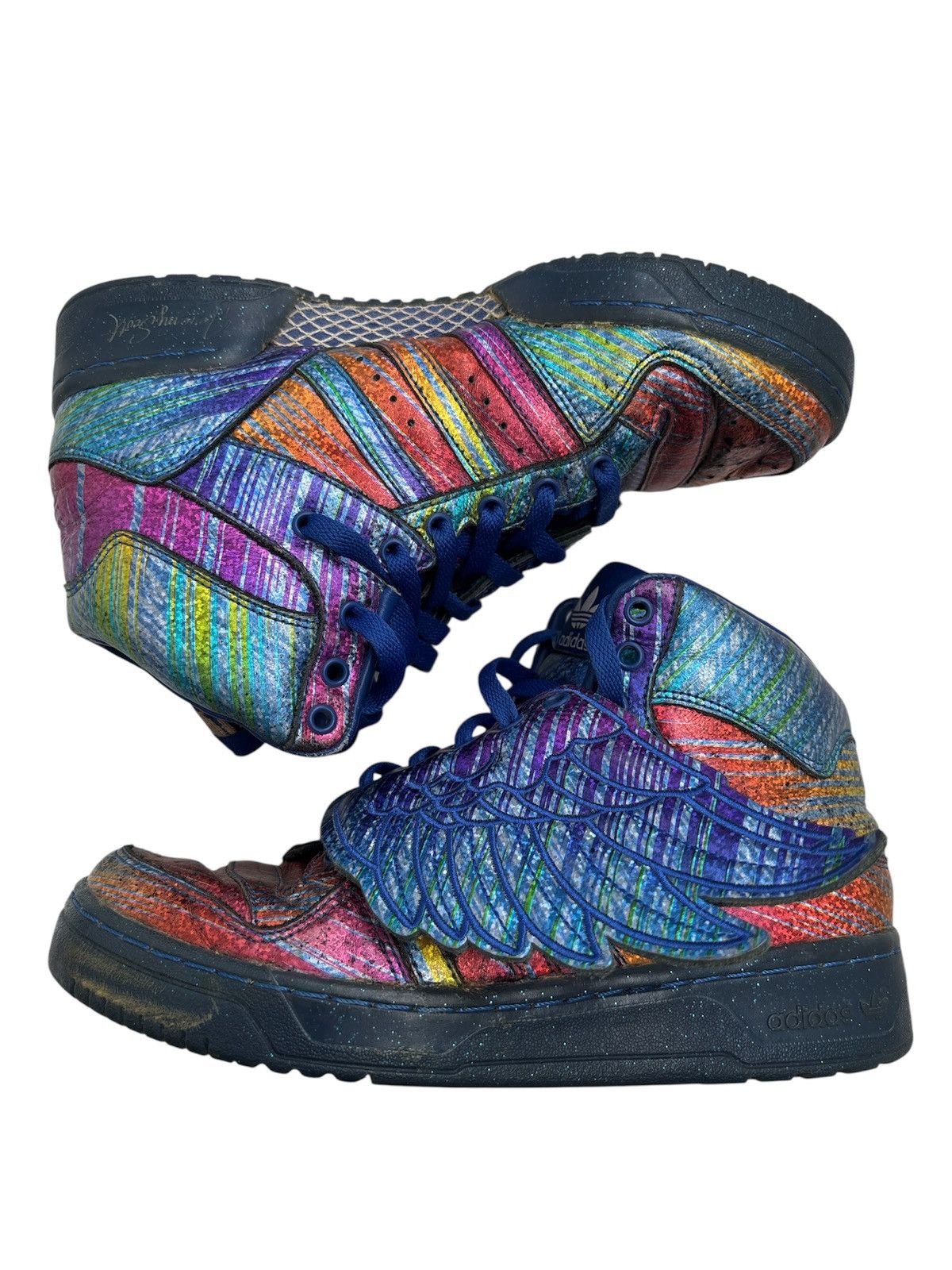 Adidas × Jeremy Scott JS Wings Rainbow Foil Size US 7 / EU 40 - 4 Thumbnail