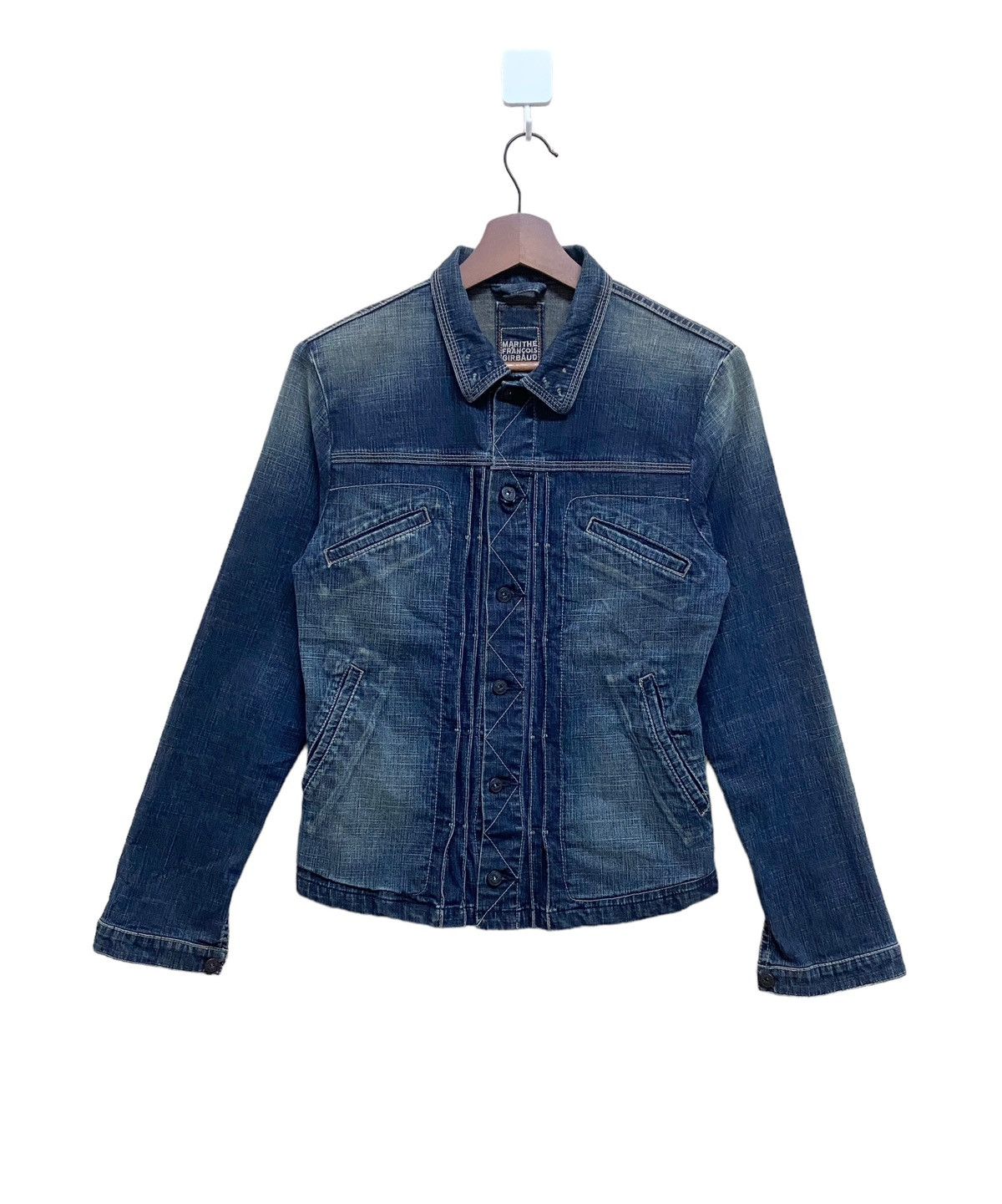 Marithe + Francois Girbaud Vintage Brand Marithe Francois Girbaud Denim Jacket 1990s Size M / US 6-8 / IT 42-44 - 1 Thumbnail