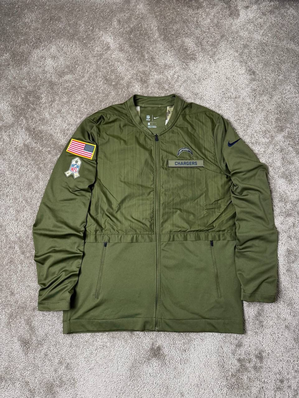 Chargers salute to service jacket online