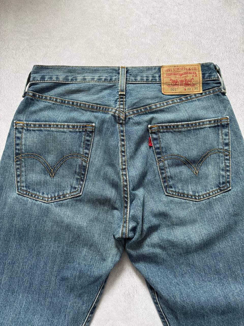 Levi's 90s Vintage Levi's 501 Denim Jeans Size US 30 / EU 46 - 3 Thumbnail