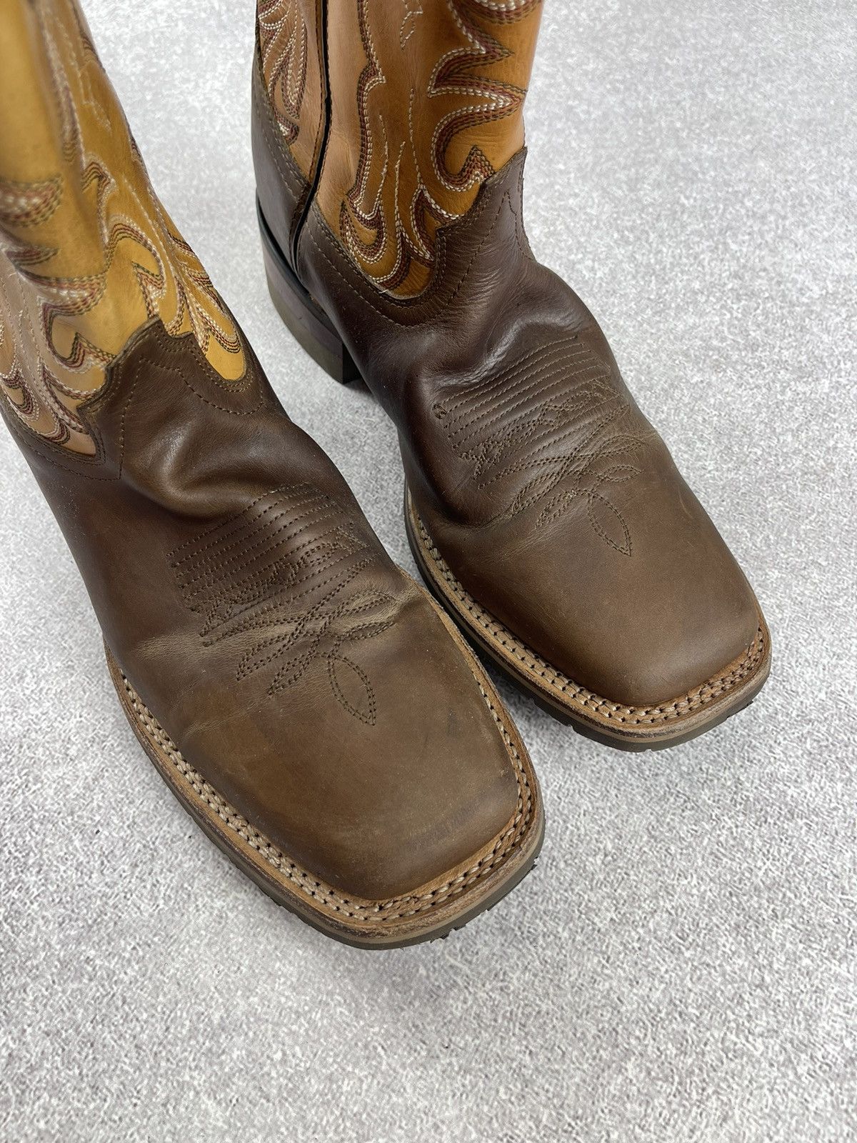 Dan Post Dan Post Ferrier Western Cowboy Leather Boots Size 10 Size US 10 / EU 43 - 3 Thumbnail