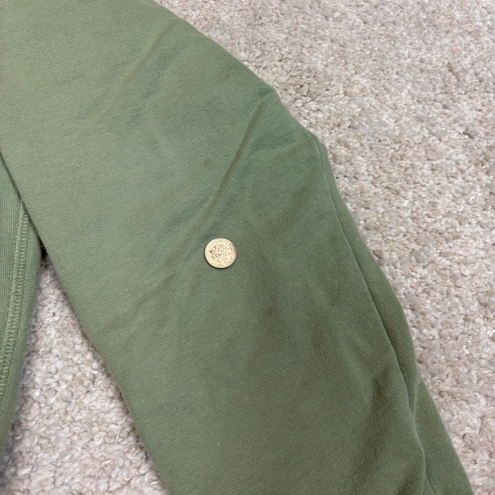 Taylor Stitch Taylor Stitch Pullover Sweatshirt Faded Green Men's XL Baggy Size US M / EU 48-50 / 2 - 10 Thumbnail