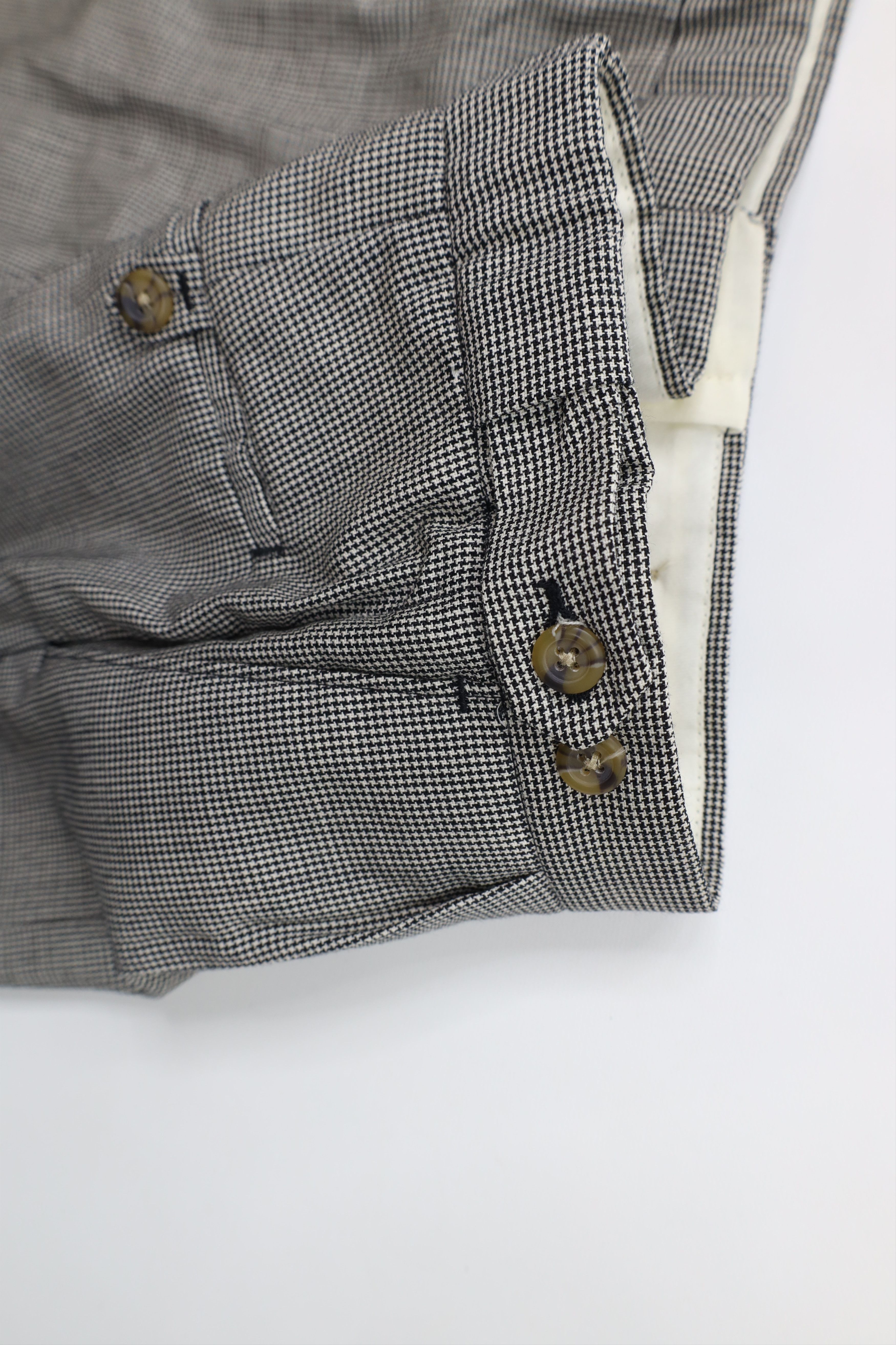 Tommy Hilfiger Vintage 90s Tommy Hilfiger Houndstooth Wide Leg Chino Pants Size US 38 / EU 54 - 13 Thumbnail