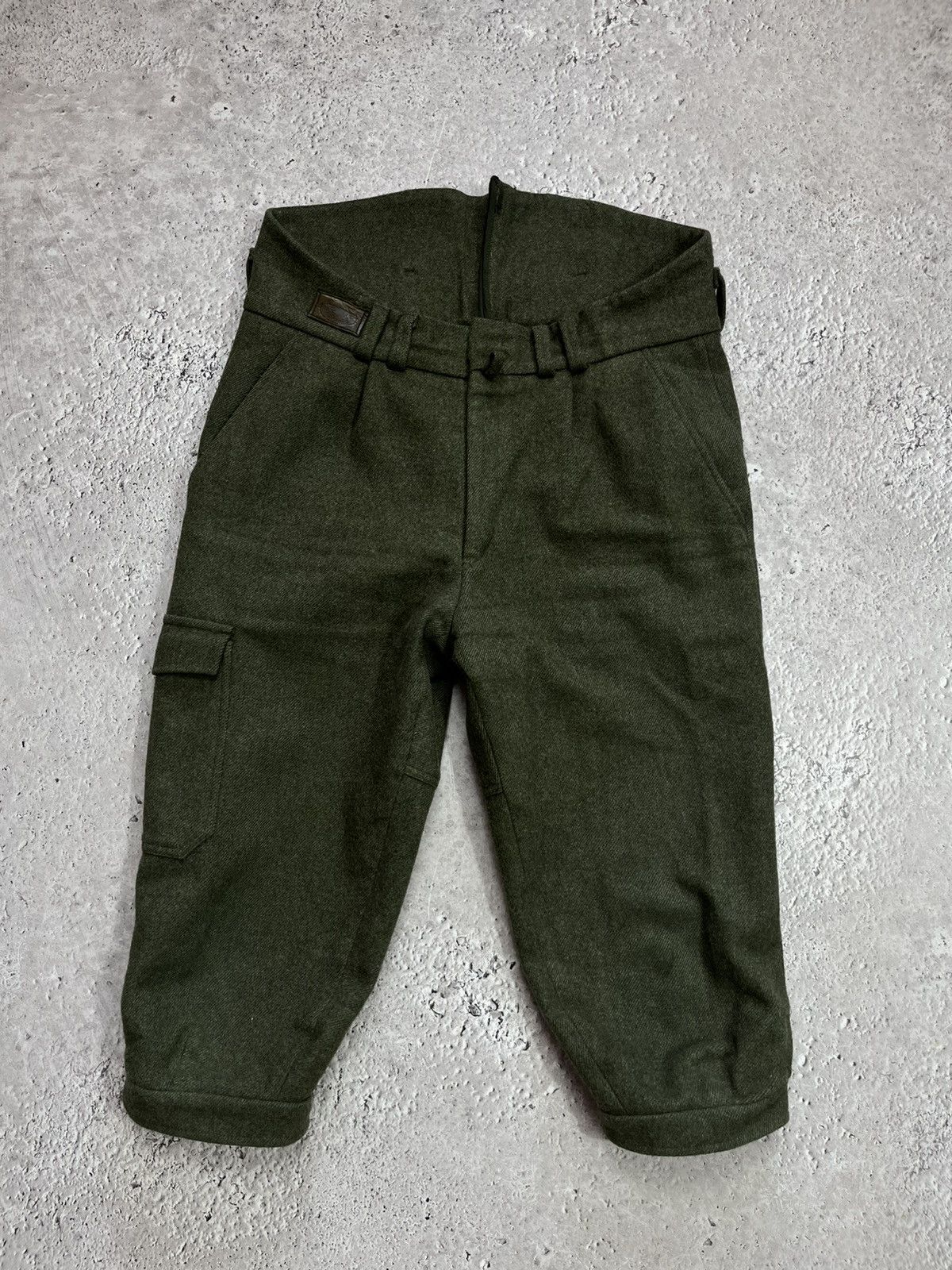 Other Jagdhund Loden Wool Alpine Hunting Breeches Green Pants 48 Size US 32 / EU 48 - 1 Thumbnail