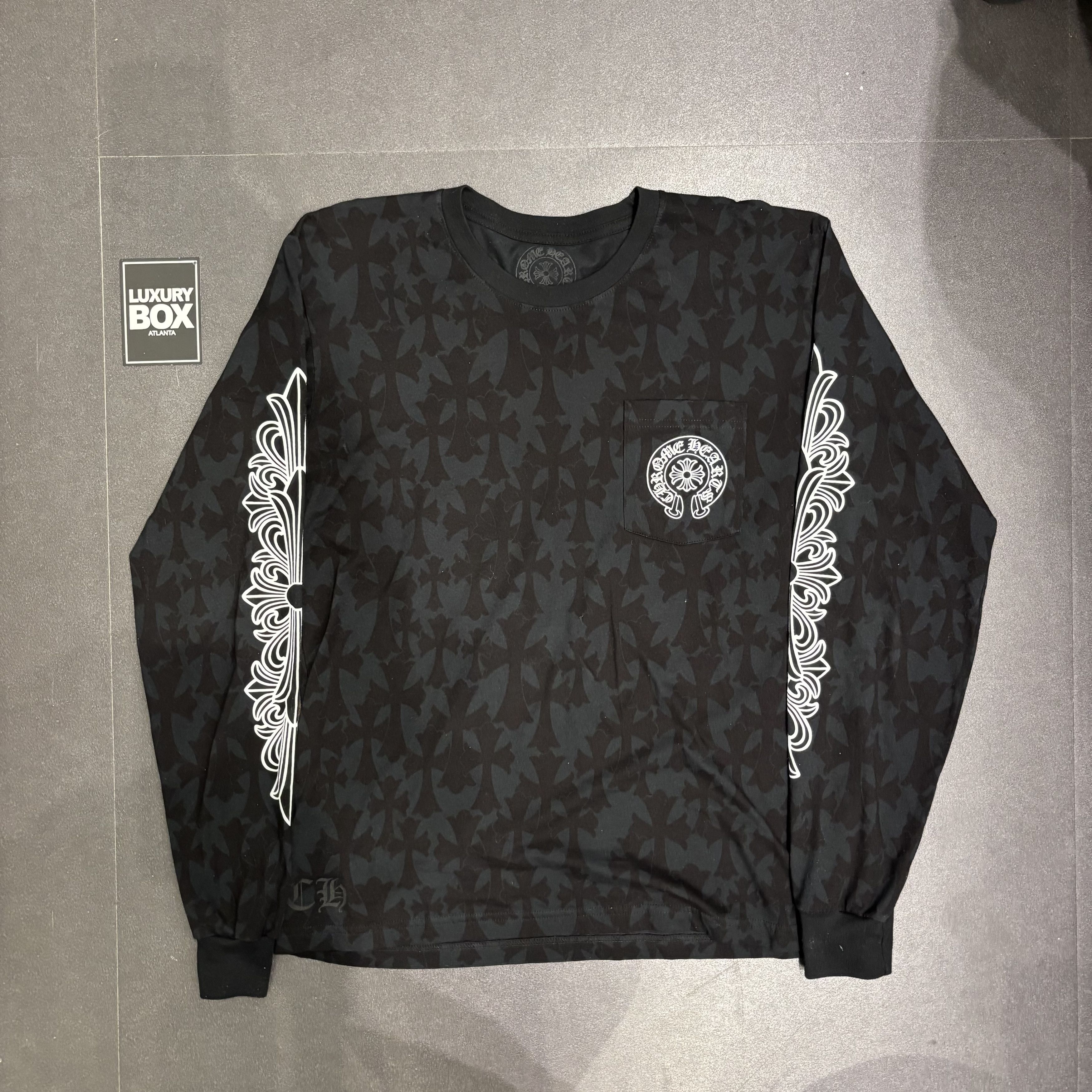 Chrome Hearts Chrome Hearts Matty Boy Flower Chomper L/S T