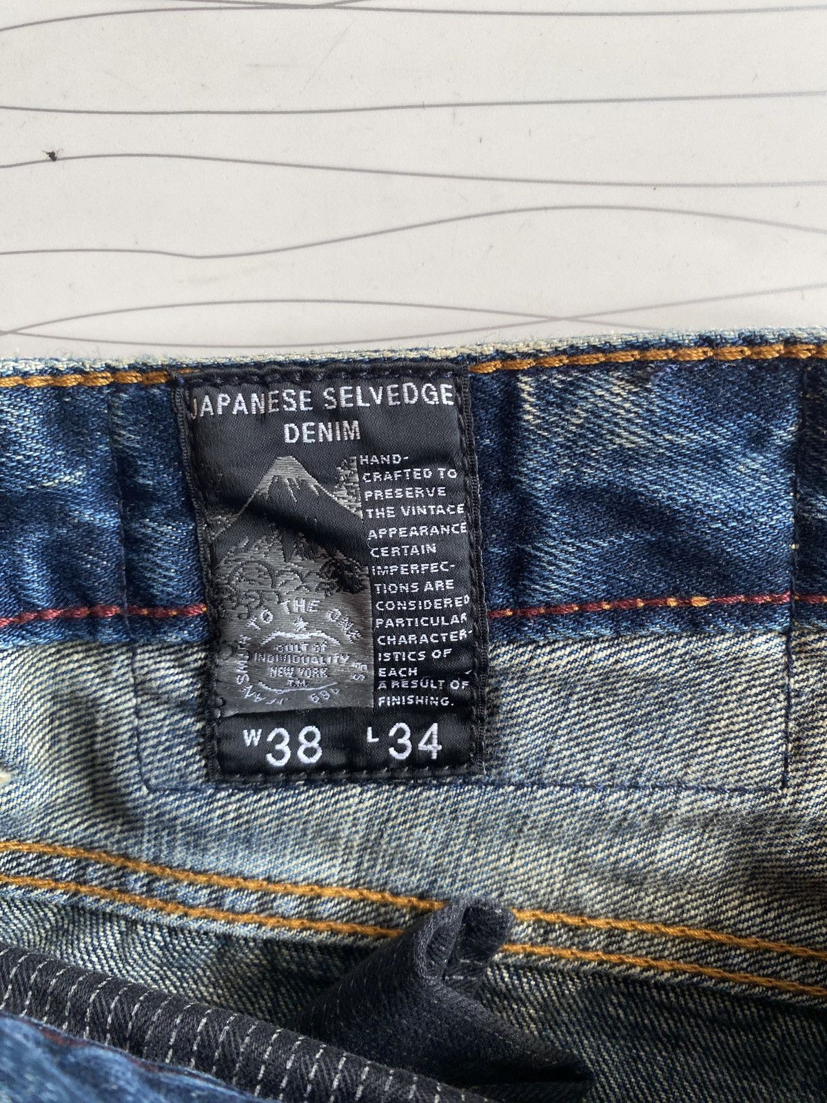 If Six Was Nine Cult of Individuality Japanese Selvedge Denim Size US 38 / EU 54 - 19 Thumbnail