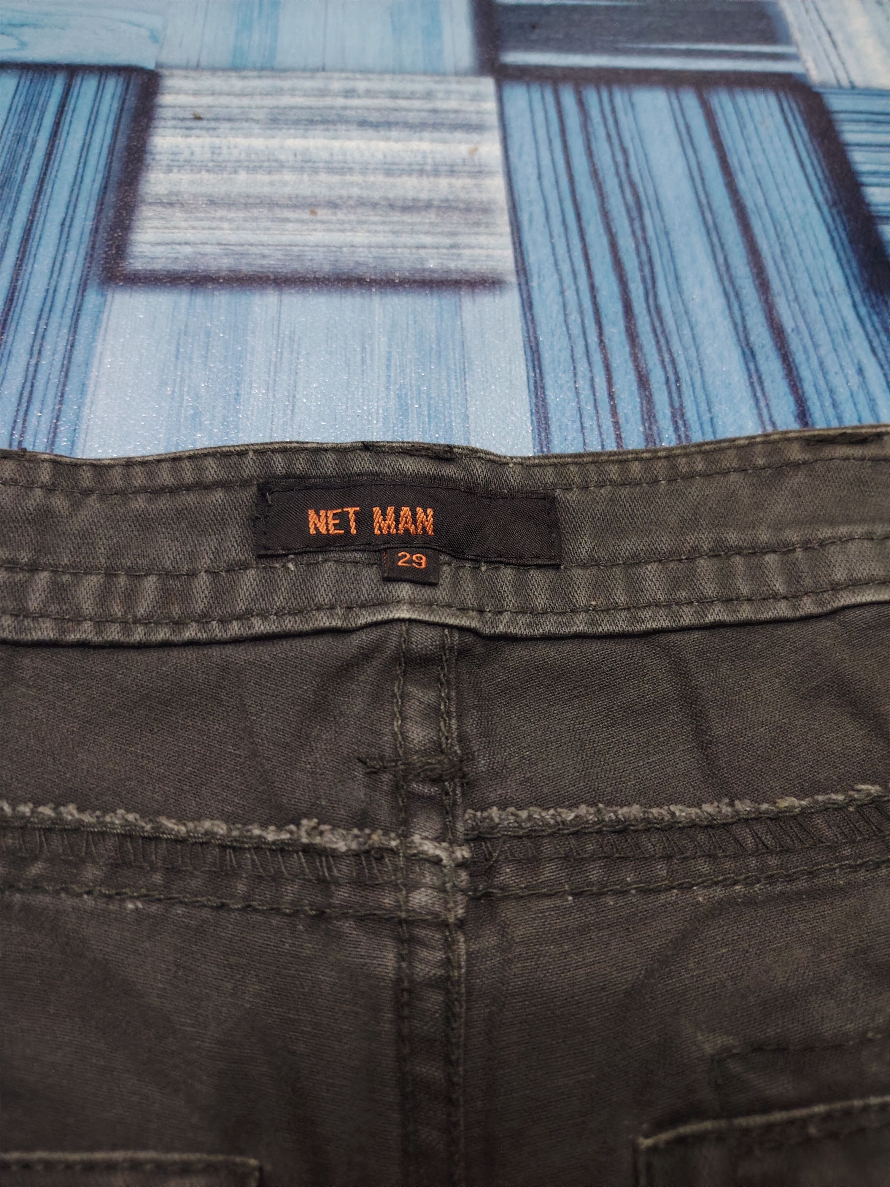 Ne-Net Net Man Multipocket cotton Pants Size US 31 - 10 Thumbnail