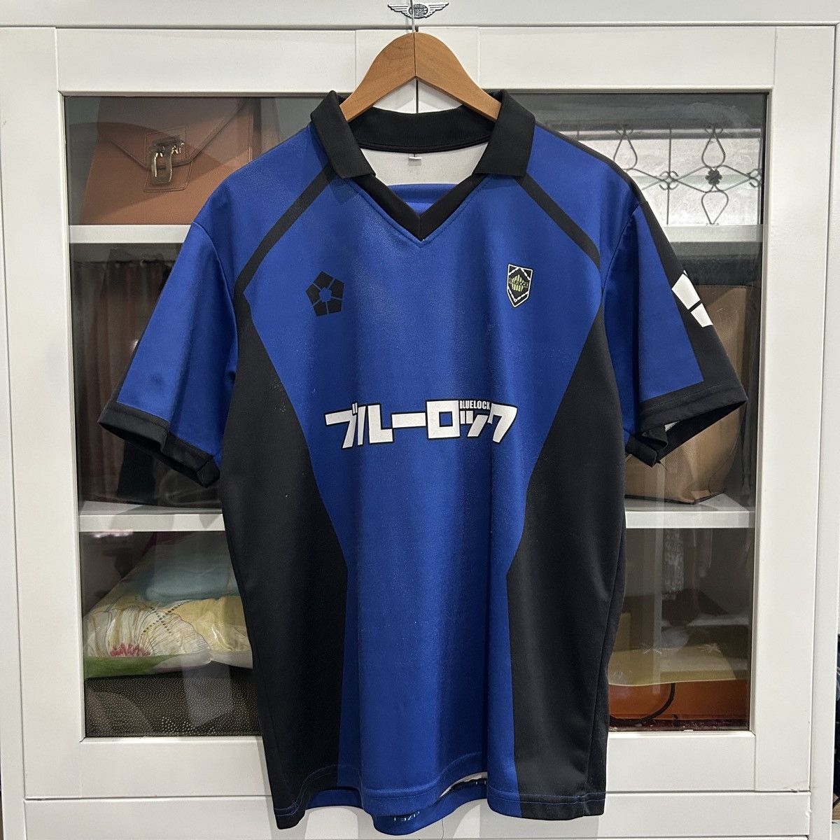 Japanese Brand Anime Blue Lock Jersey Regular Fit Size US S / EU 44-46 / 1 - 1 Thumbnail
